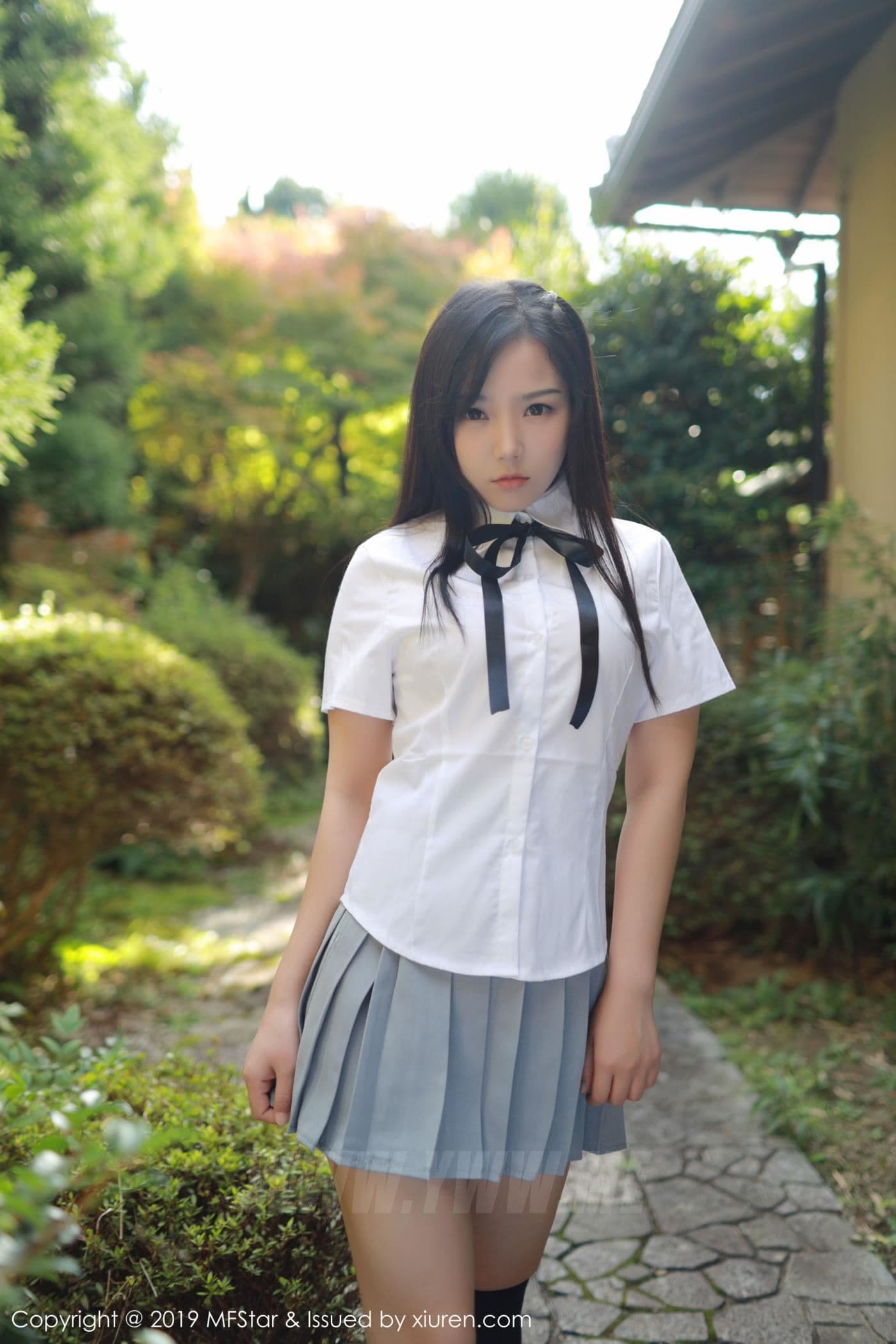 MFStar模范学院 VOL.193 徐微微mia 外拍 学生装