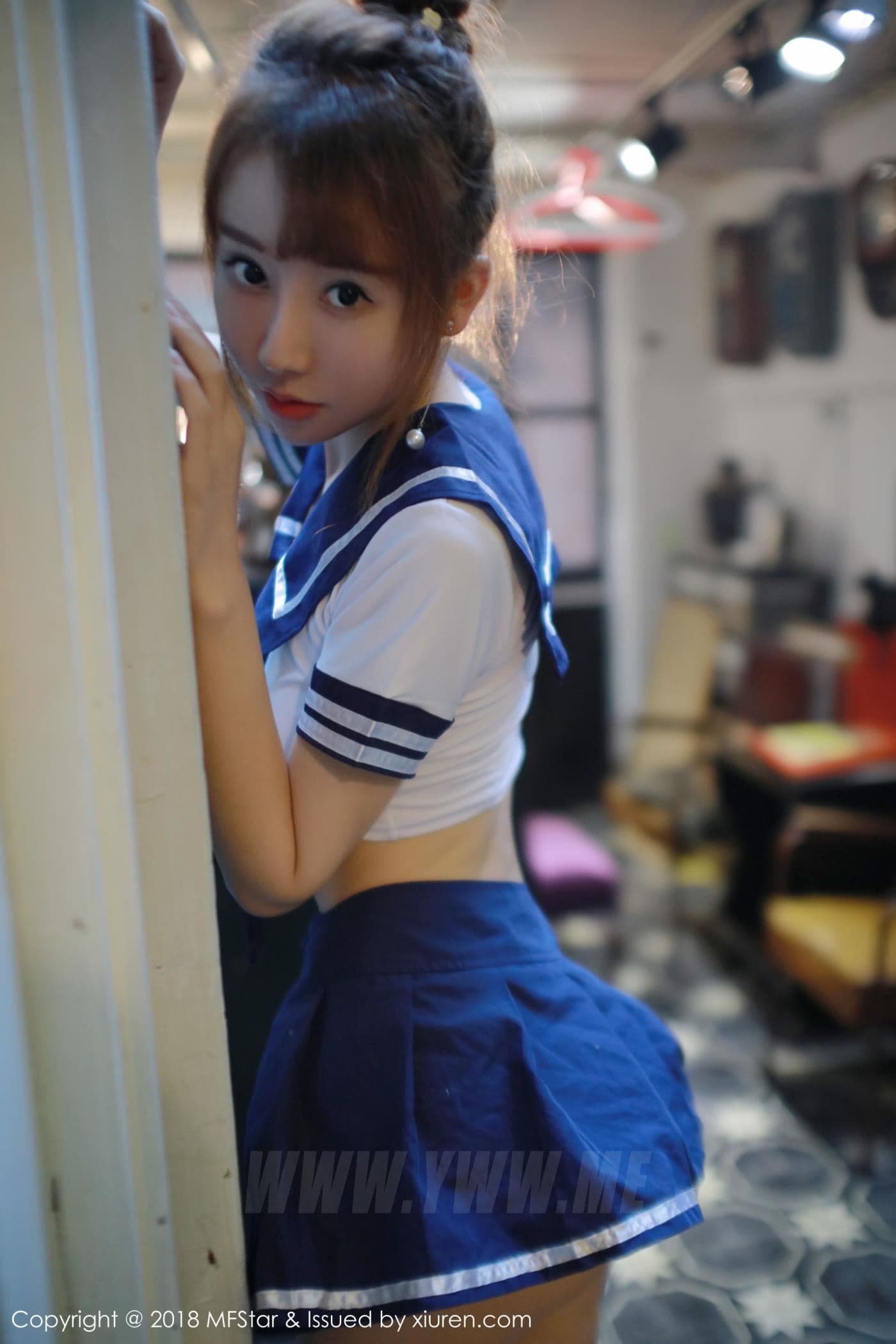 MFStar模范学院 VOL.154 夏笑笑Summer 学生装