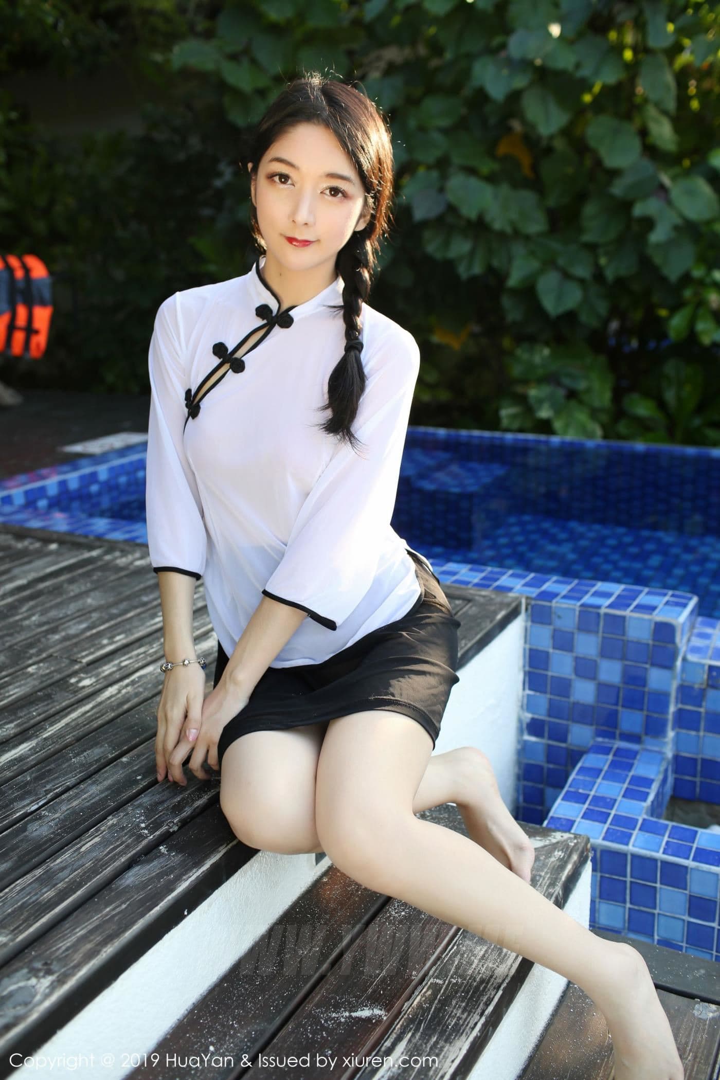 HuaYan花の颜 VOL.065 Angela喜欢猫 马尔代夫旅拍