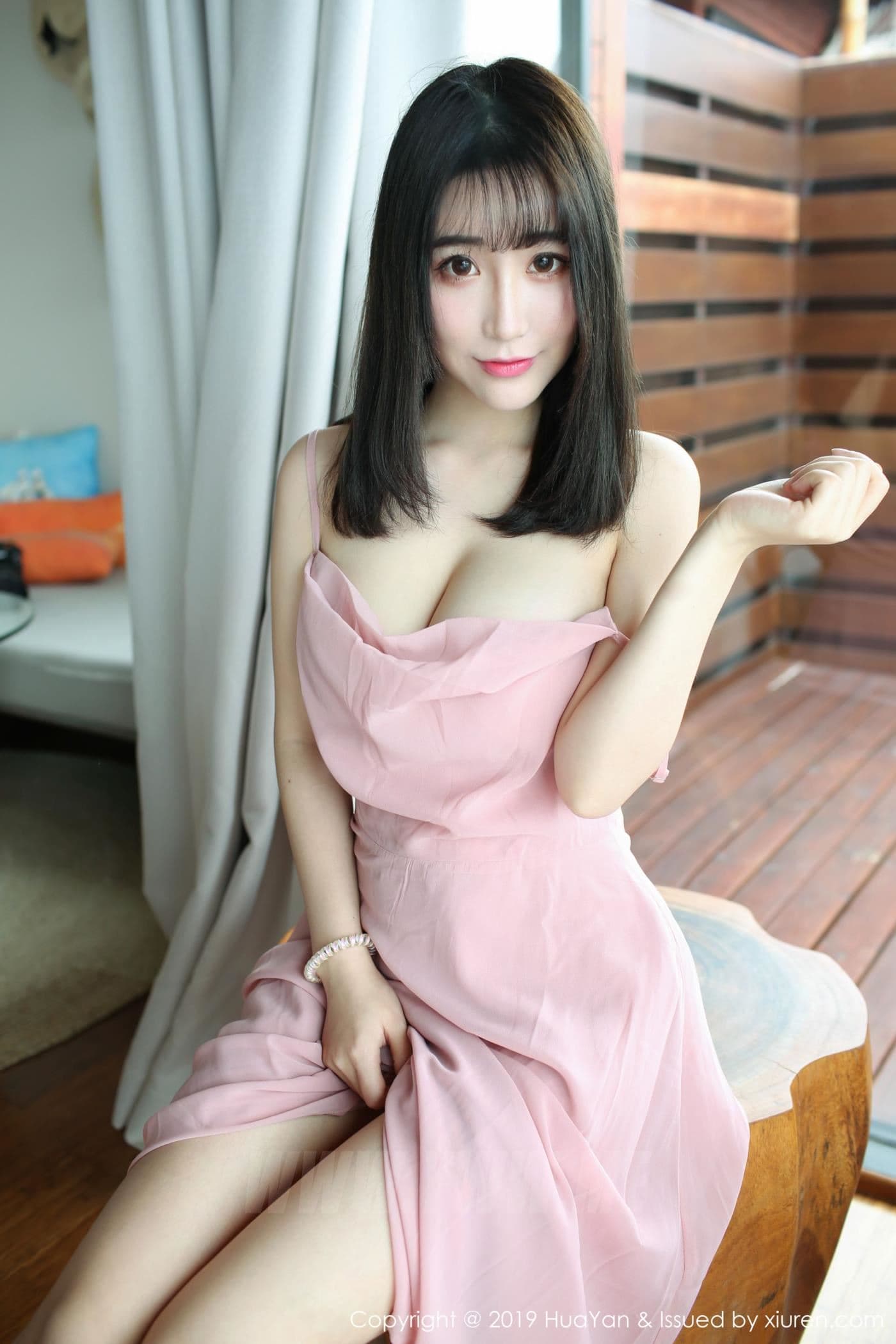 HuaYan花の颜 VOL.062 绯月樱-Cherry 马尔代夫旅拍