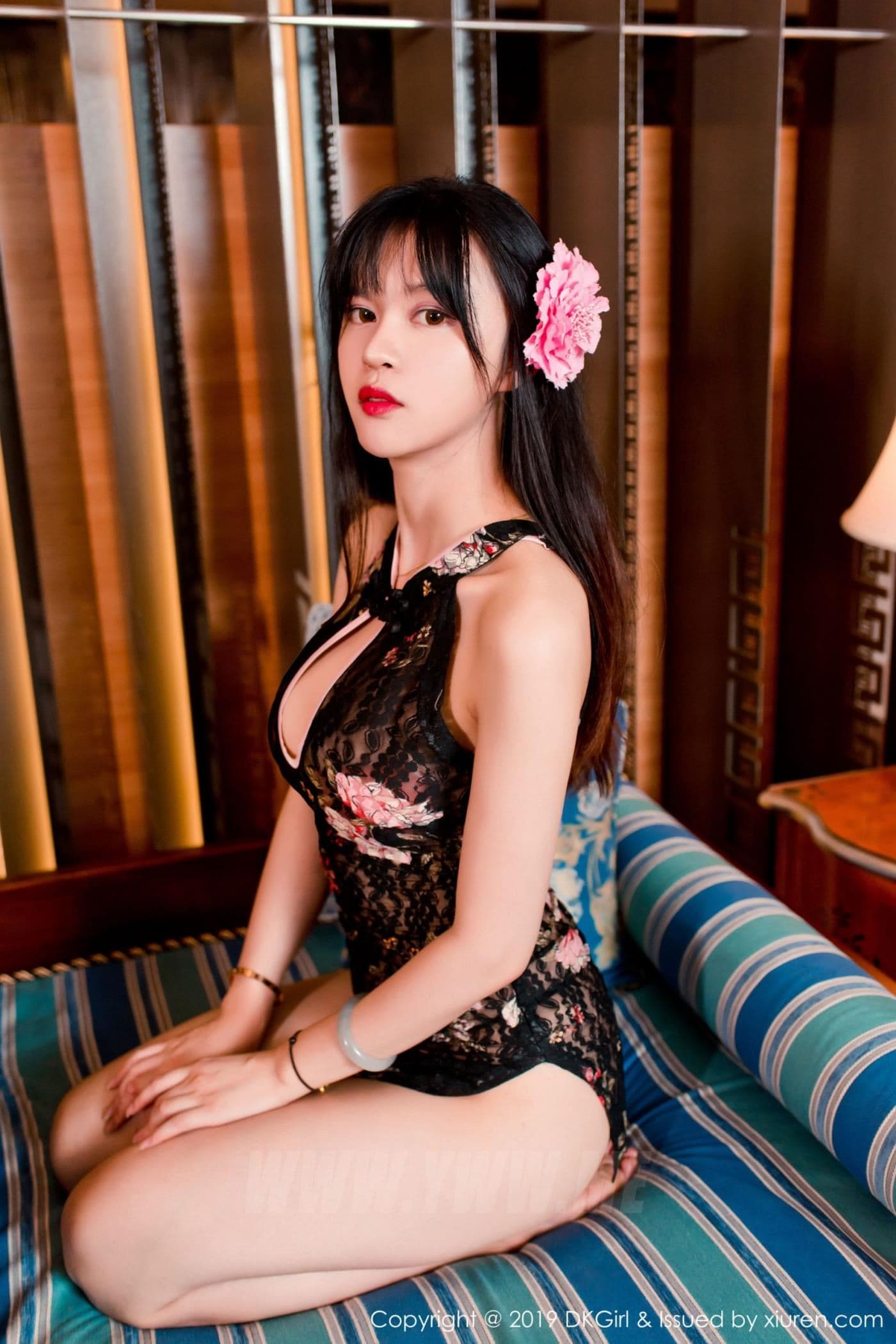 DKGirl御女郎 VOL.093 桃子marry 镂空 旗袍