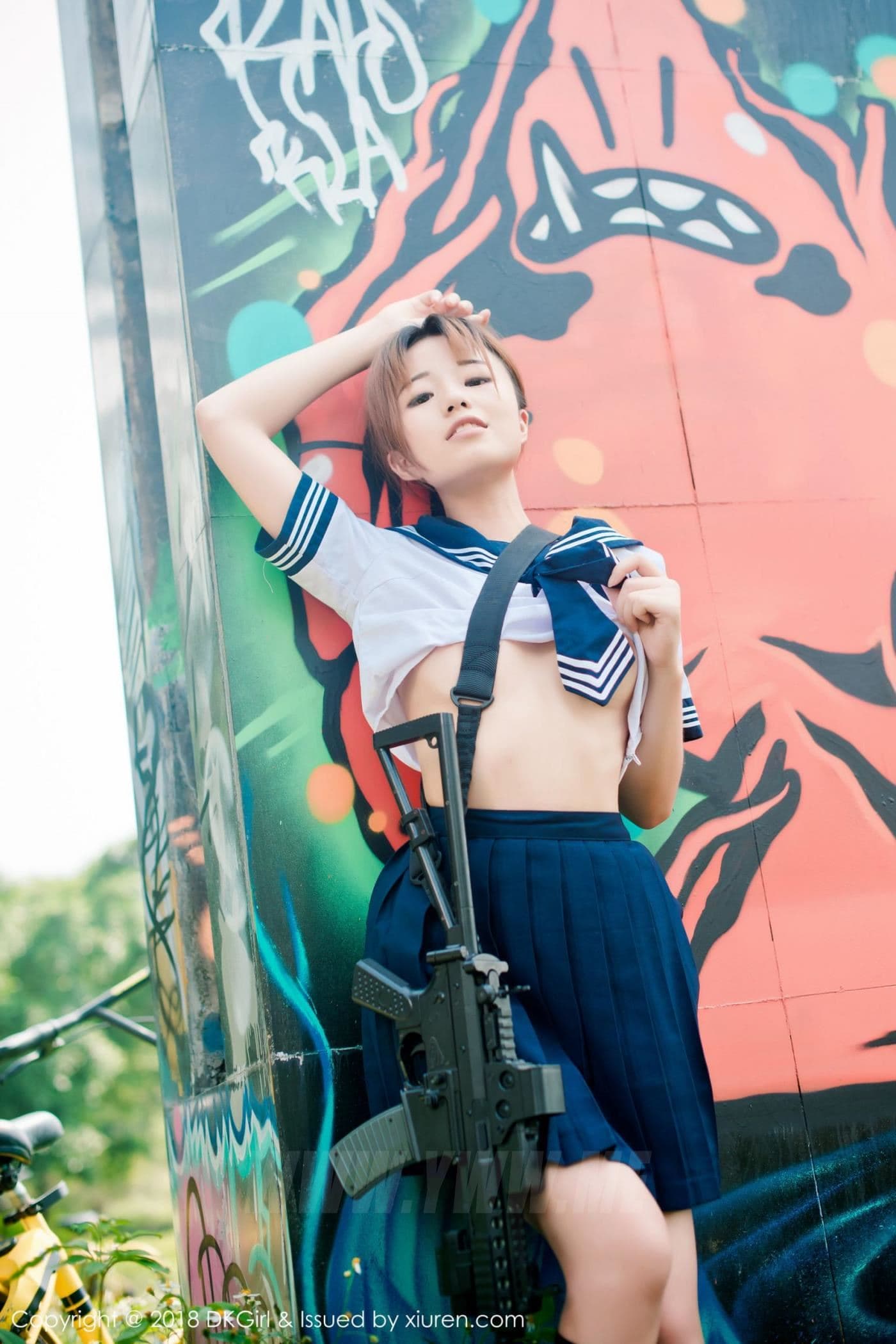 DKGirl御女郎 VOL.076 仓井优香 外拍 蕾丝