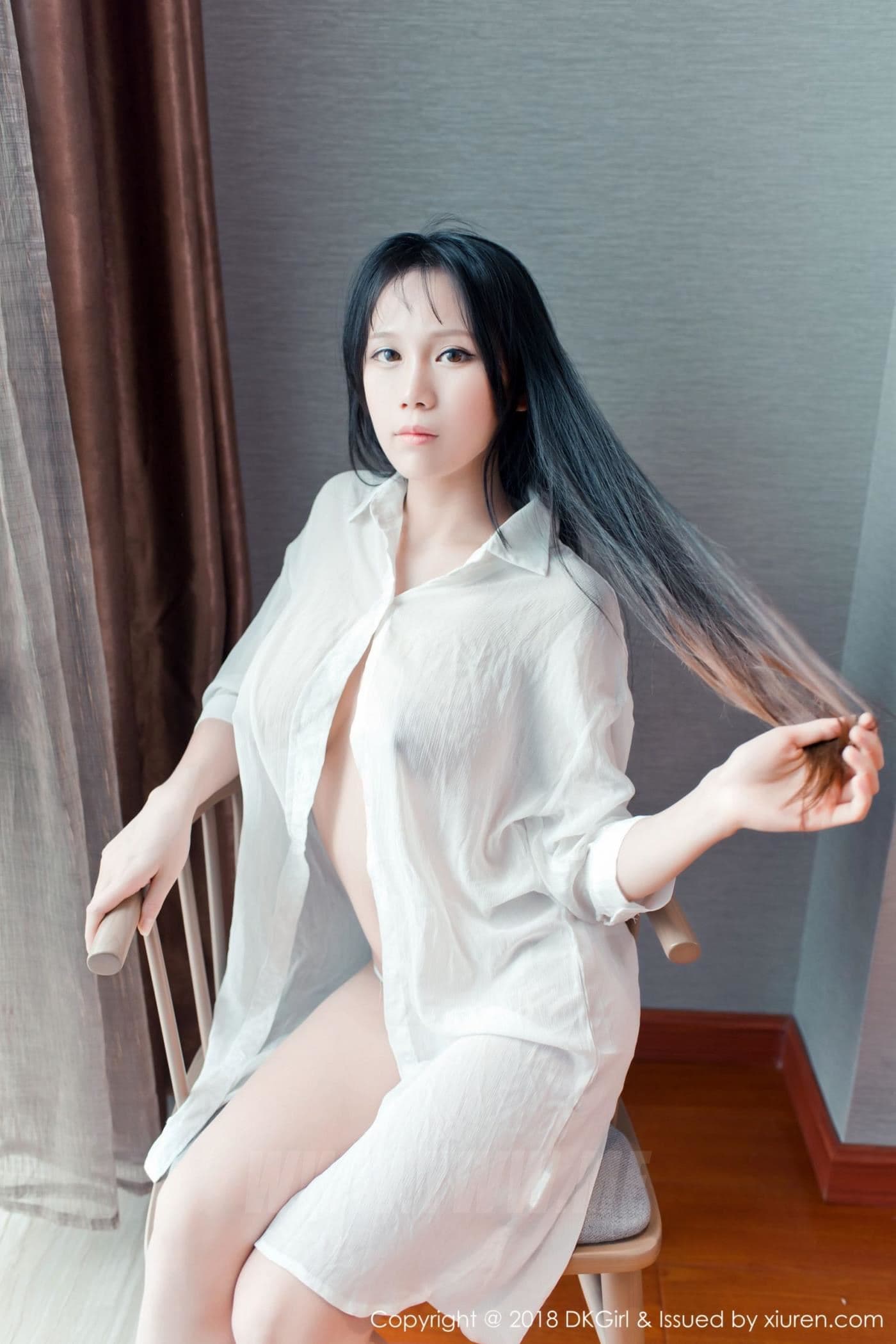 DKGirl御女郎 VOL.070 李可可 白衬衫 巨乳