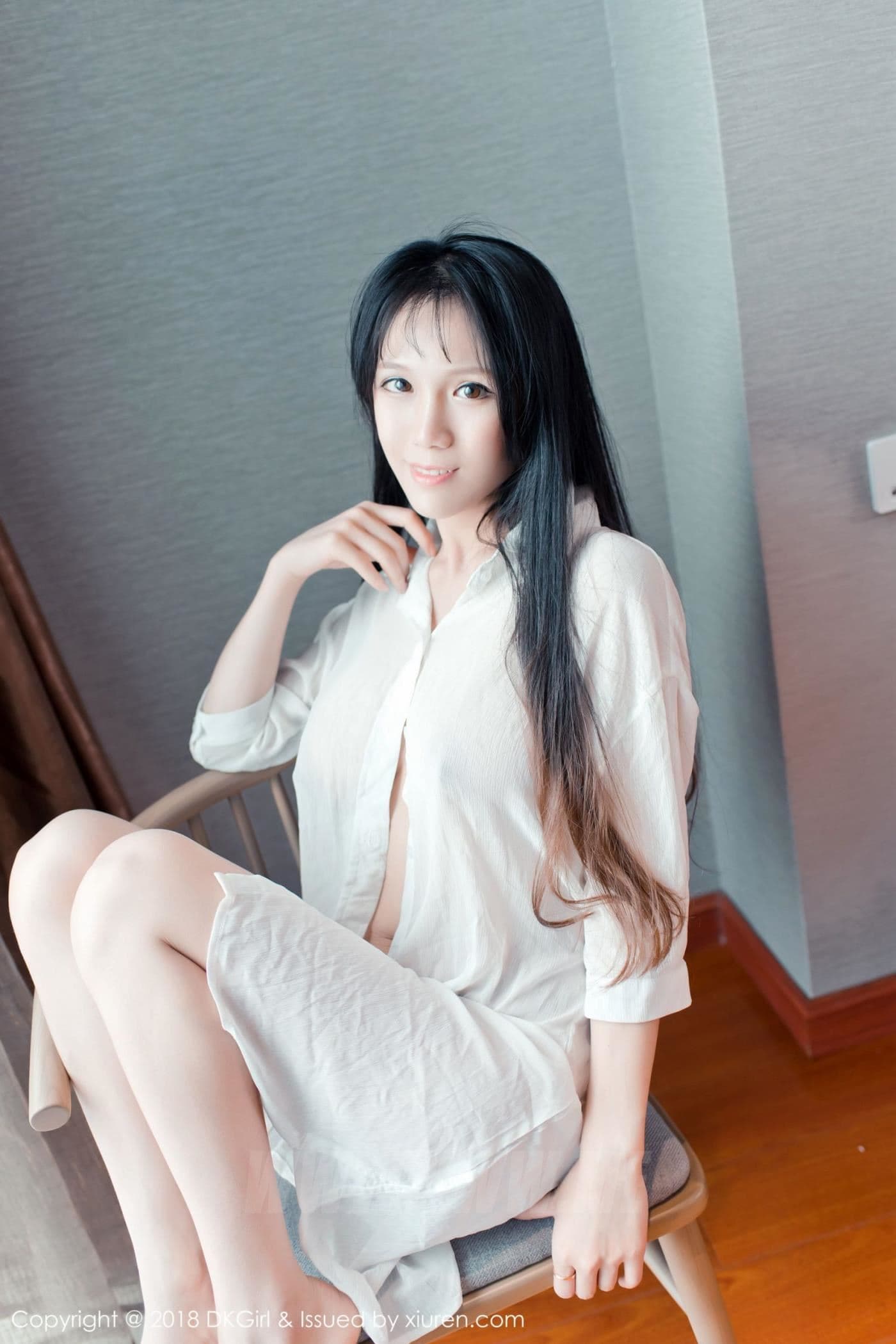 DKGirl御女郎 VOL.070 李可可 白衬衫 巨乳