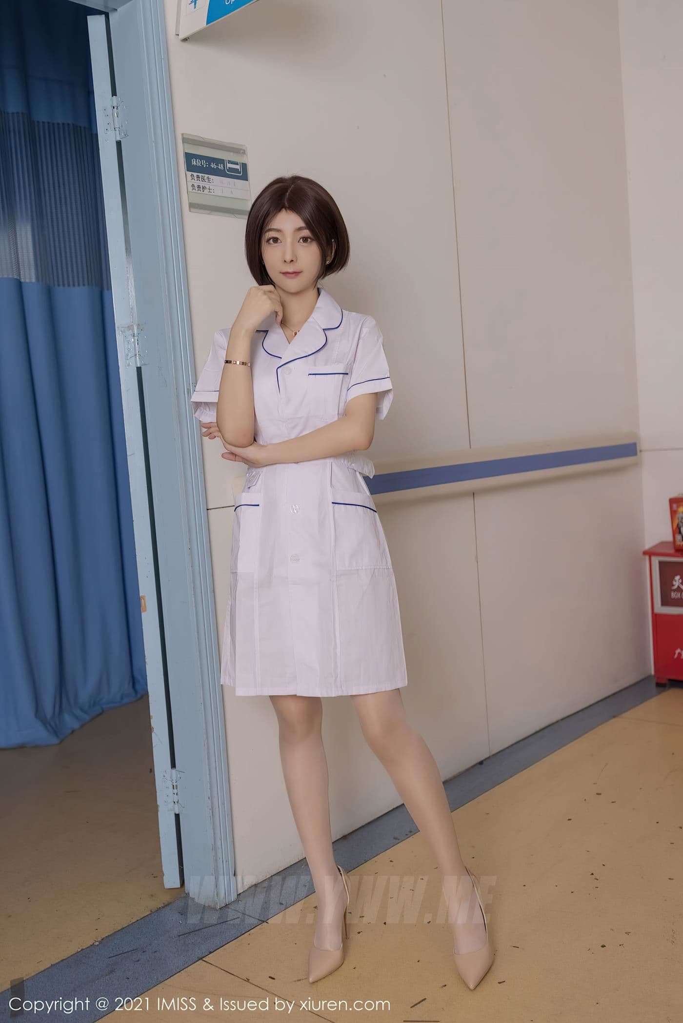 IMISS爱蜜社 VOL.580 Angela00 护士 美腿