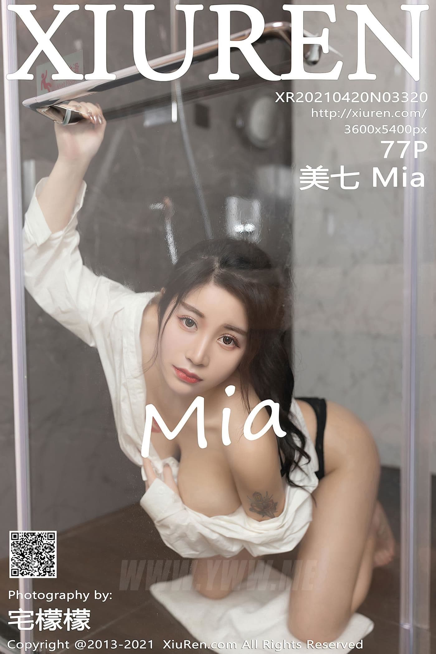 XiuRen秀人网 No.3320 美七Mia 按摩 抹油