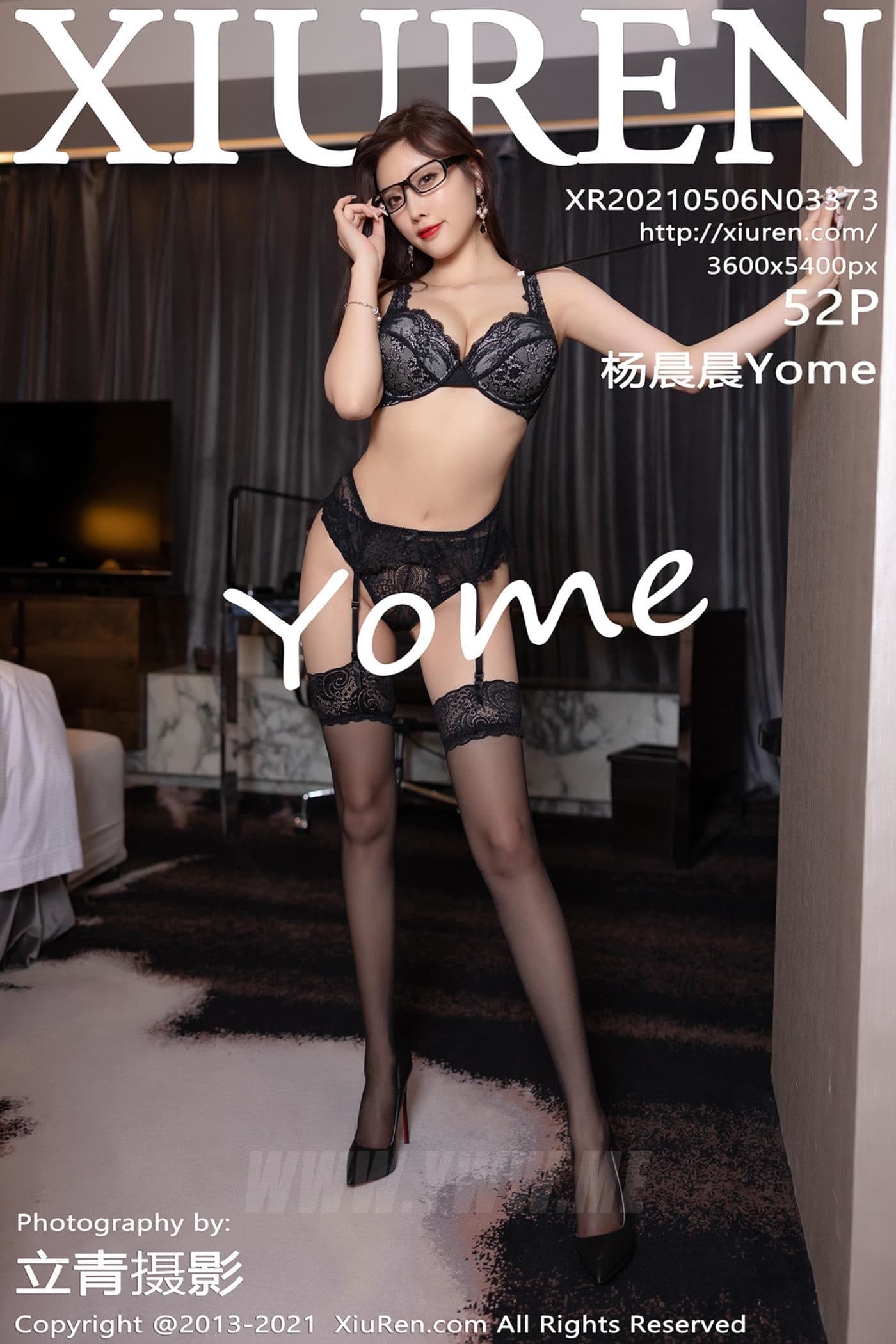 XiuRen秀人网 No.3373 杨晨晨Yome 黑丝 美腿