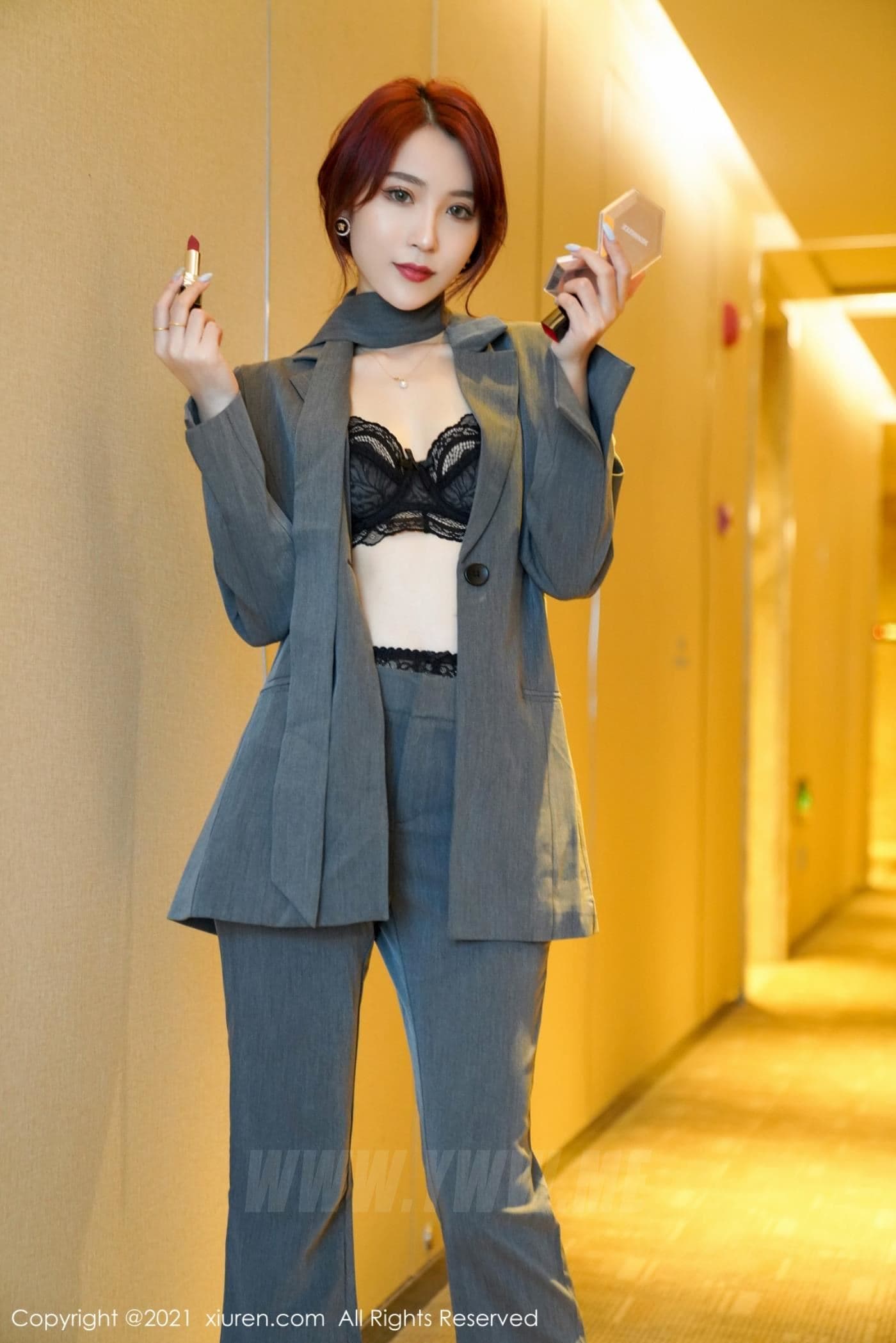 XiuRen秀人网 No.3368 周慕汐baby 吊袜 黑丝