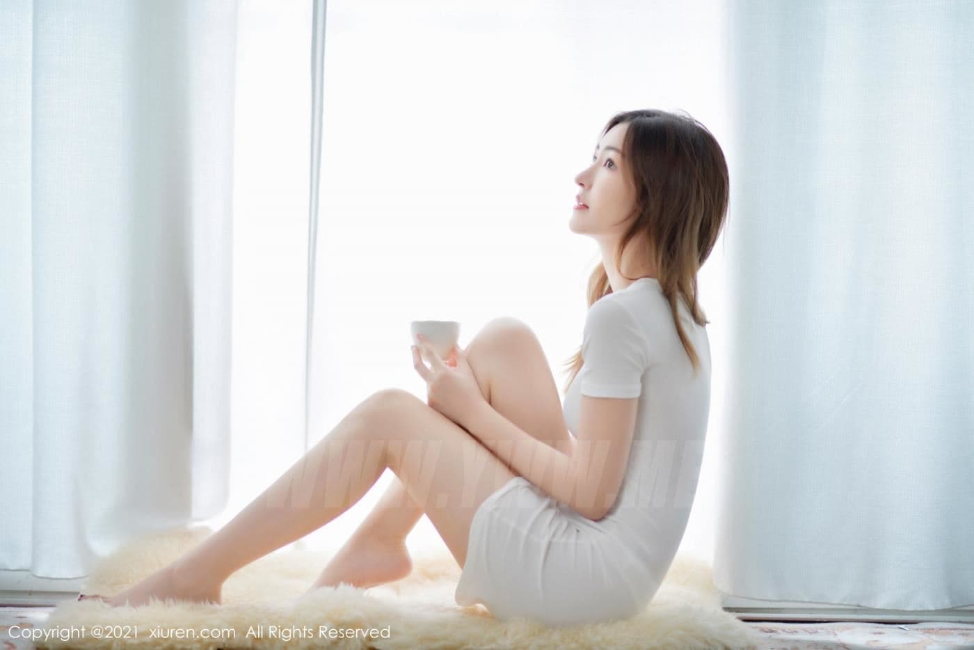 XiuRen秀人网 No.3359 沈梦瑶 白T 美胸