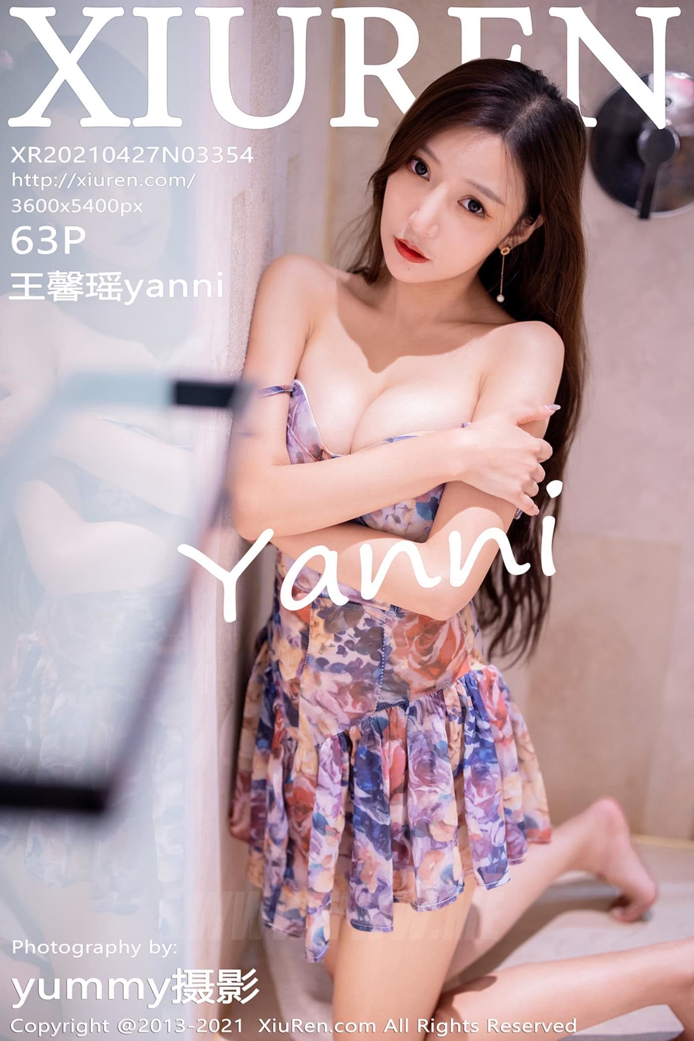 XiuRen秀人网 No.3354 王馨瑶yanni 吊裙 美胸