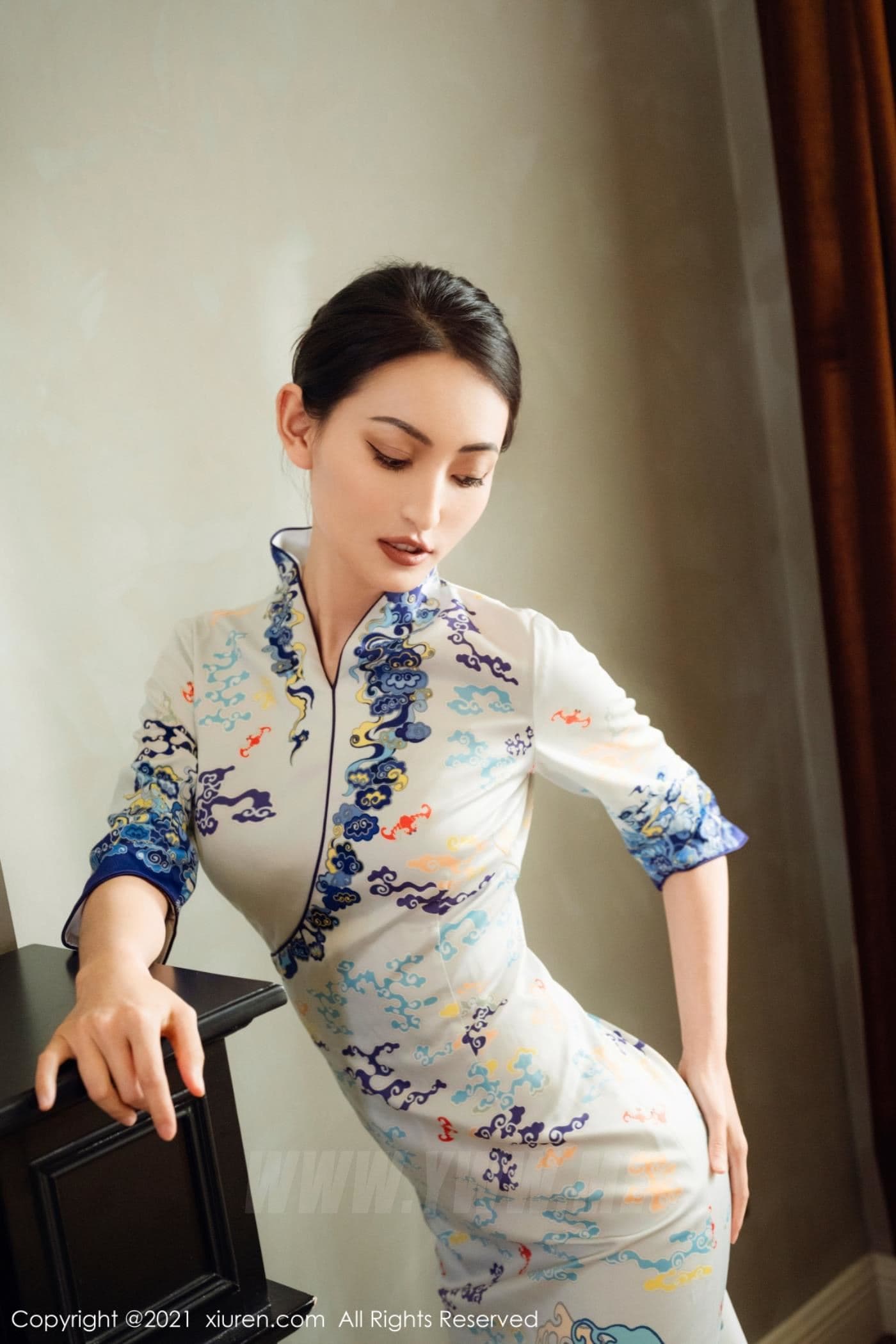 XiuRen秀人网 No.3521 陈舒羽 旗袍女友