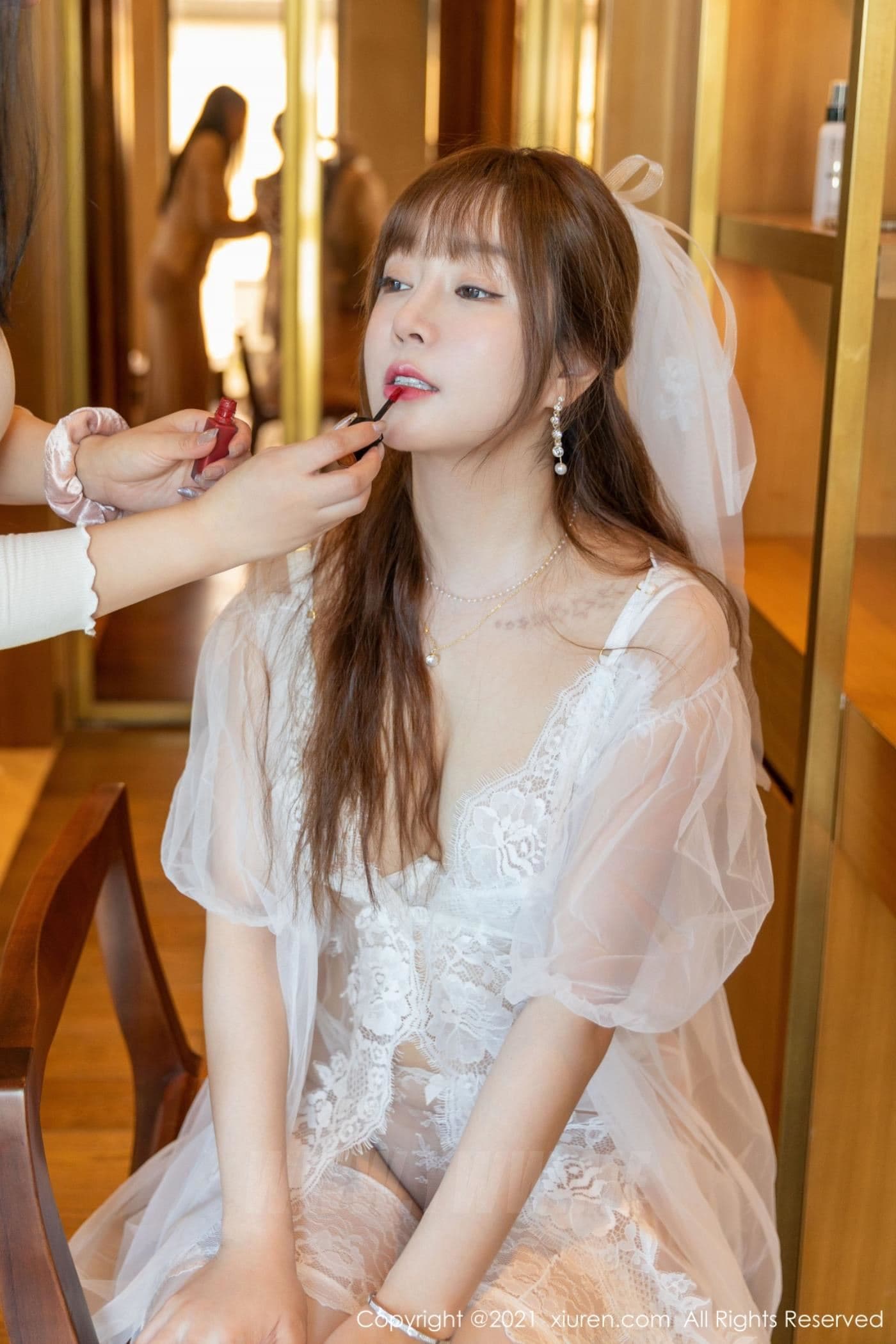 XiuRen秀人网 No.3337 王雨纯 婚纱 前男友