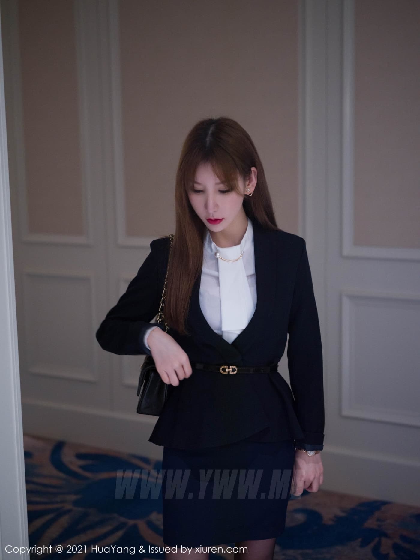 HuaYang花漾 VOL.397 周于希Sandy 黑丝 剧情