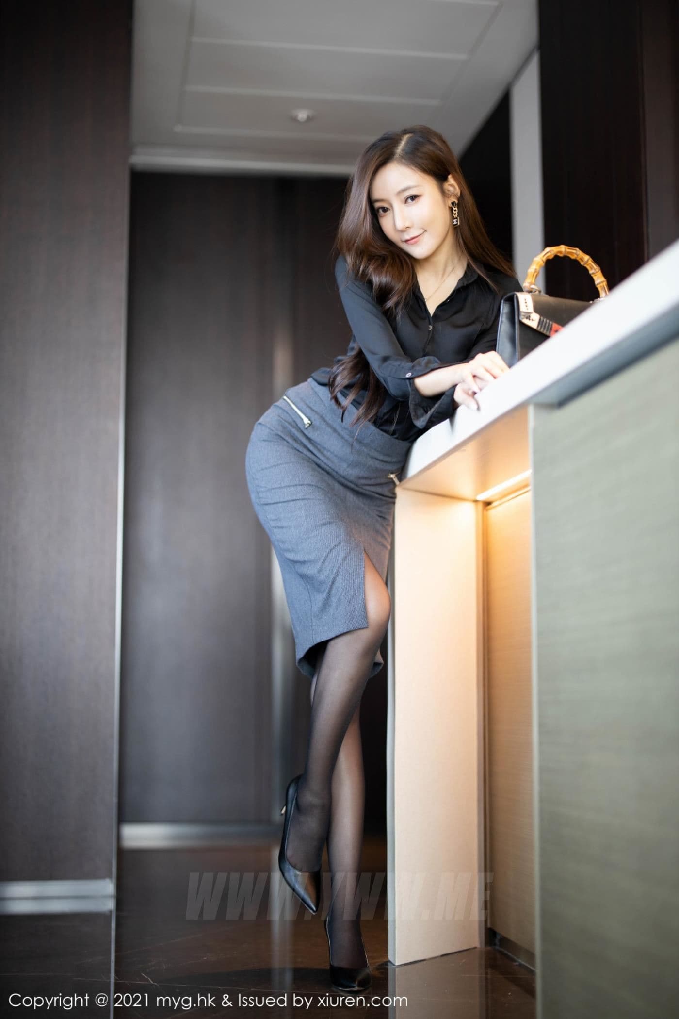 MyGirl美媛馆 VOL.536 王馨瑶yanni 黑丝美腿