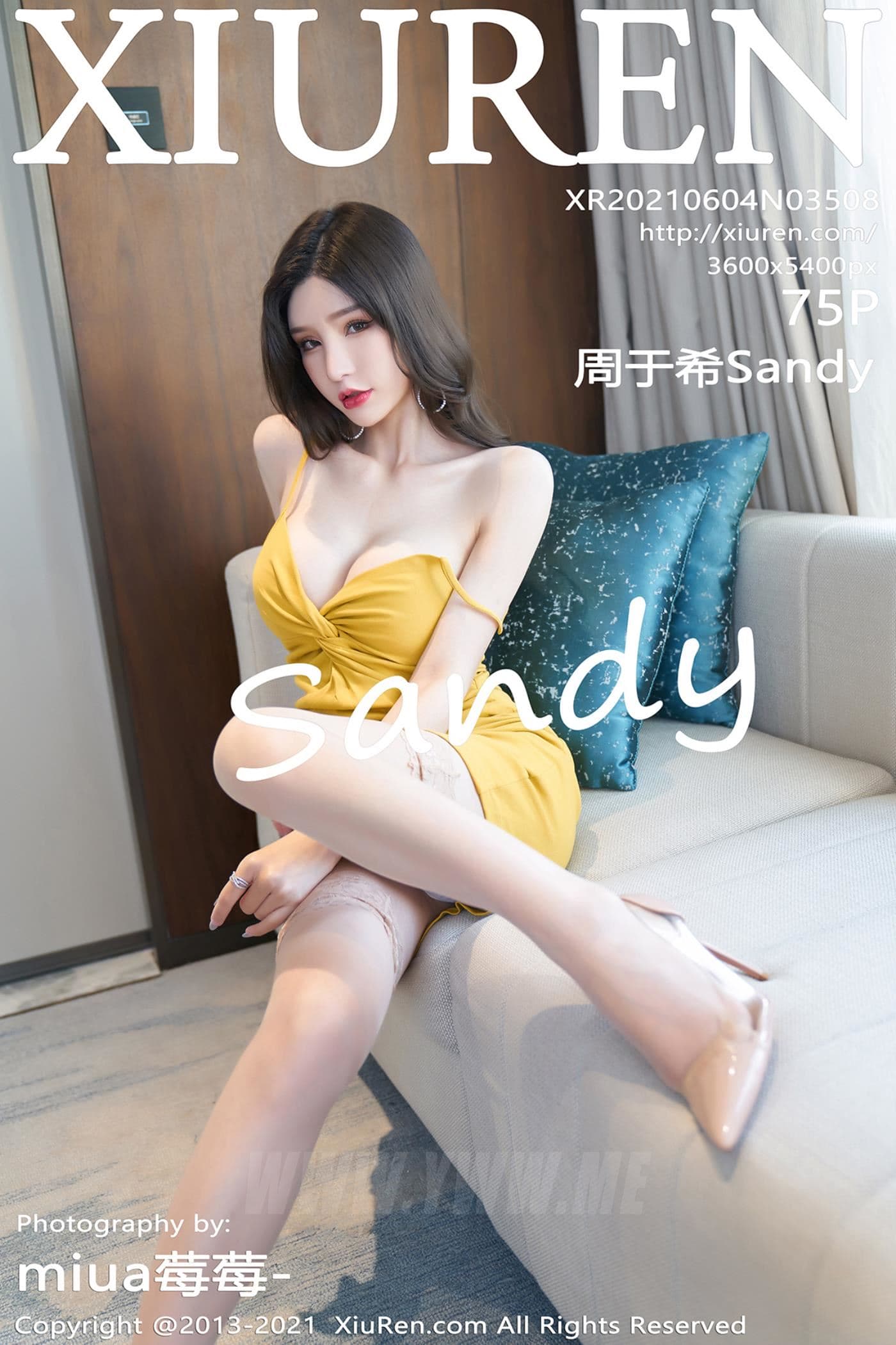 XiuRen秀人网 No.3508 周于希Sandy 吊裙