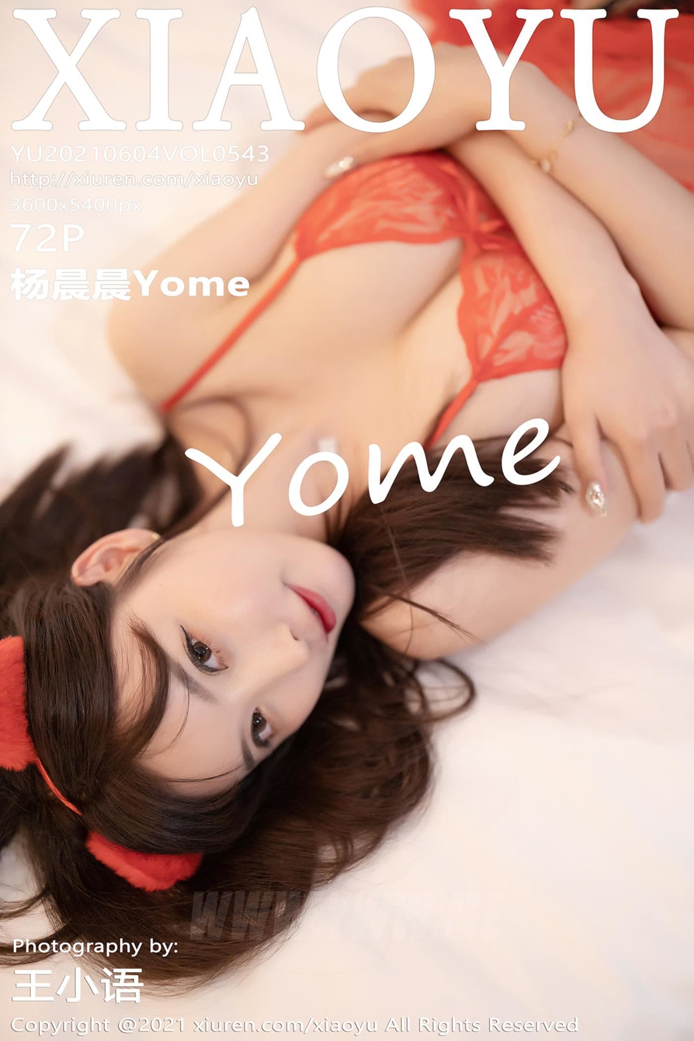 XIAOYU语画界 VOL.543 杨晨晨Yome 吊袜