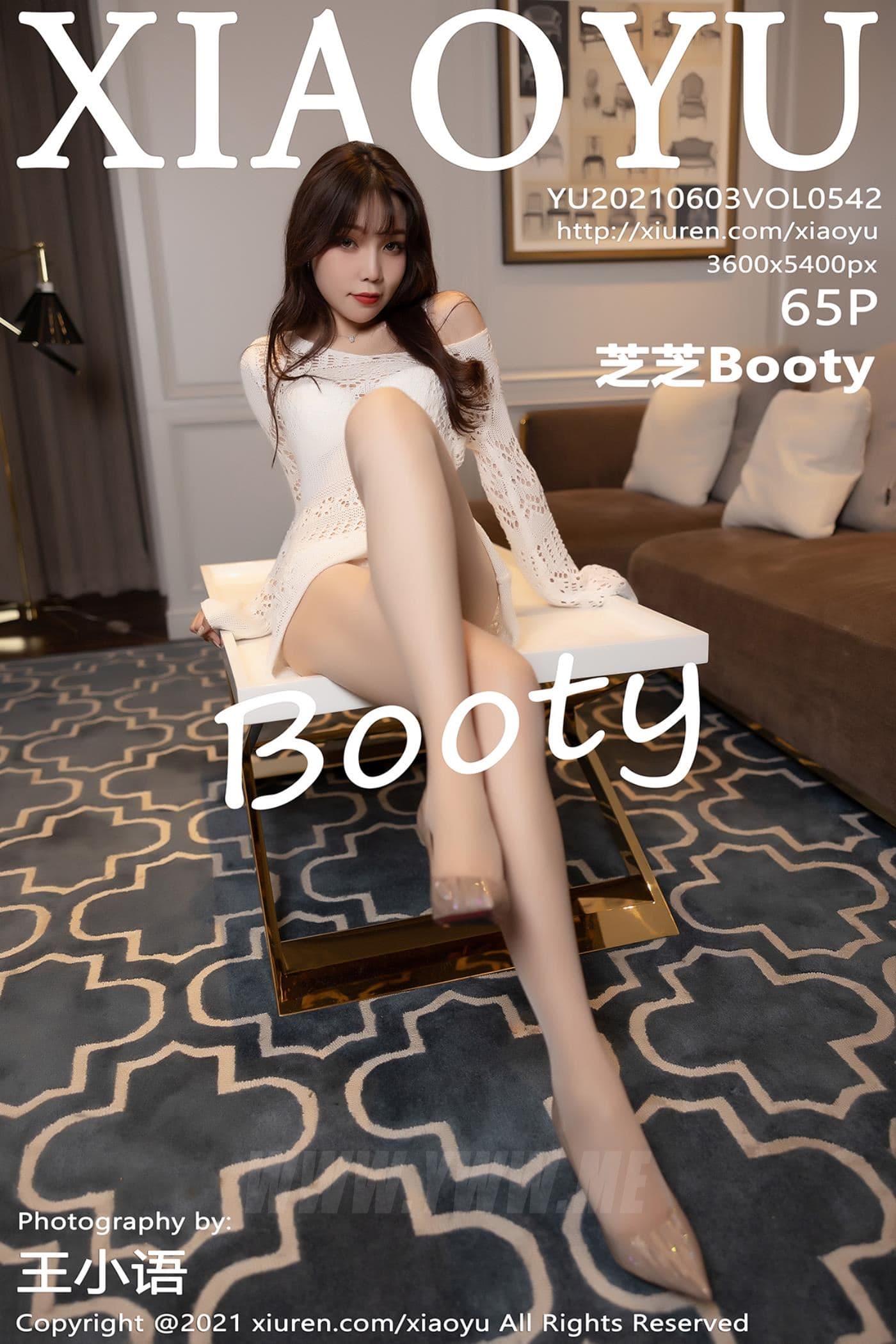 XIAOYU语画界 VOL.542 芝芝Booty 美腿外拍