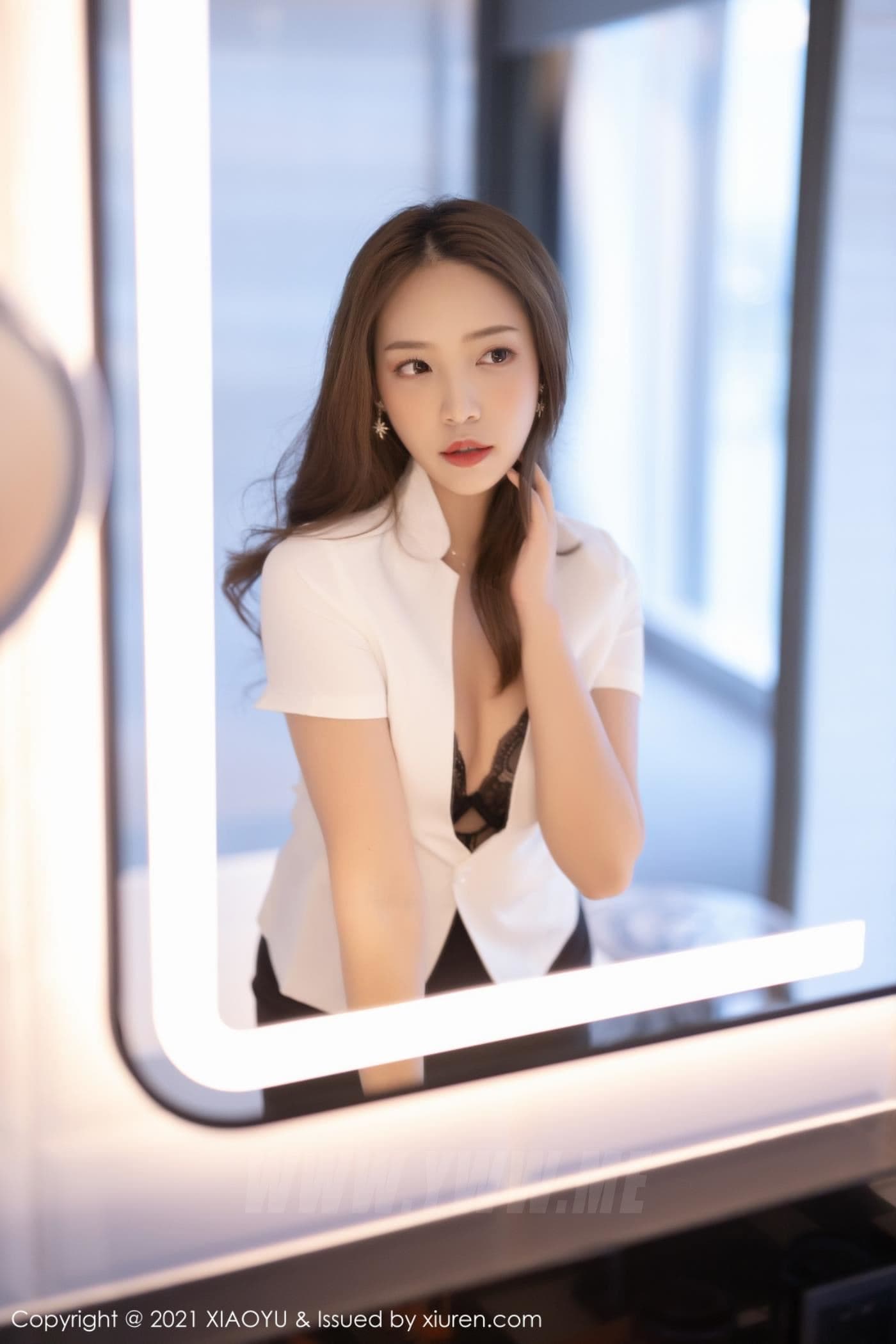 XIAOYU语画界 VOL.518 郑颖姗Bev 黑丝 丰满