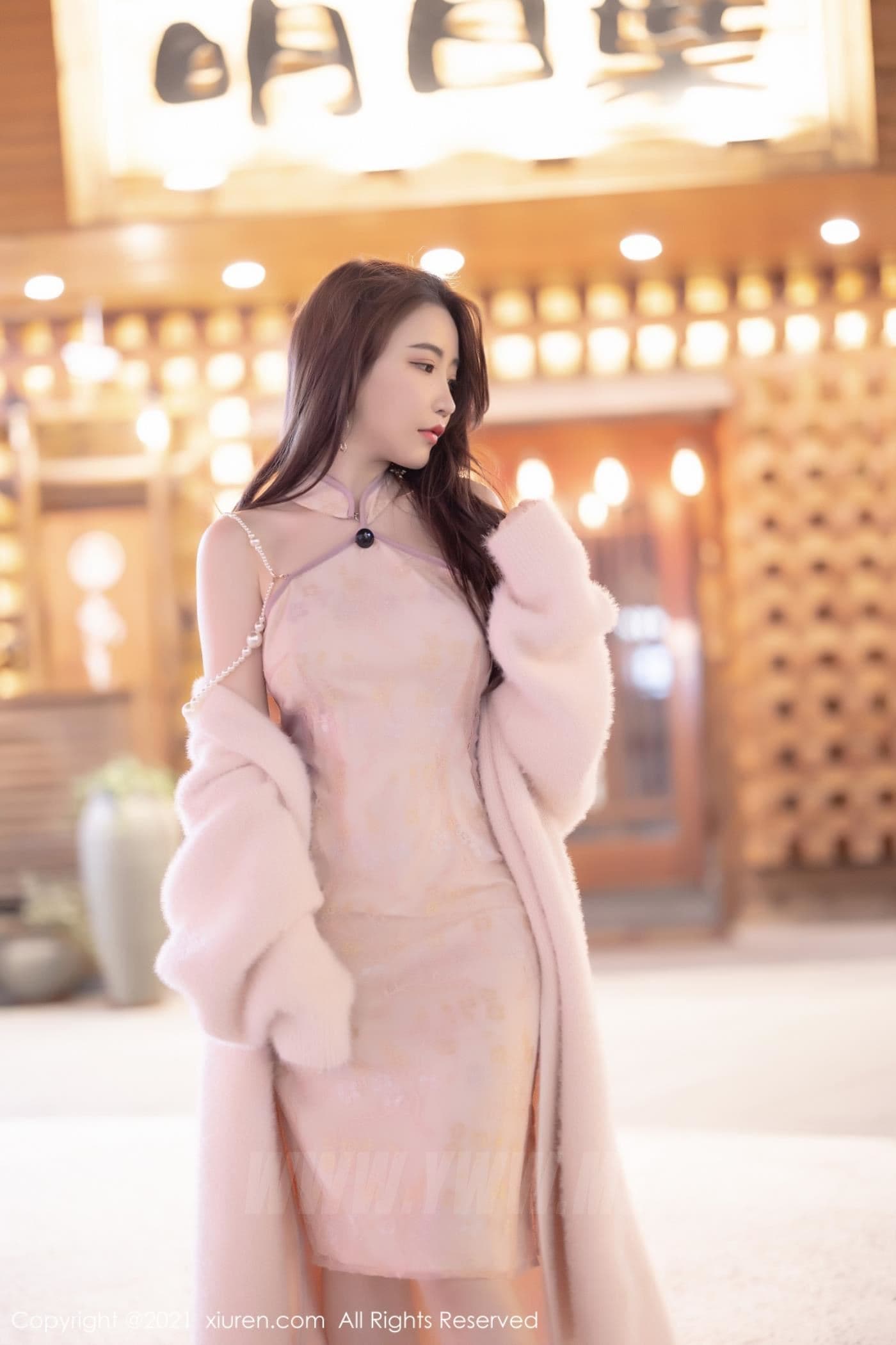 XiuRen秀人网 No.3497 Cherry绯月樱 丝袜美腿