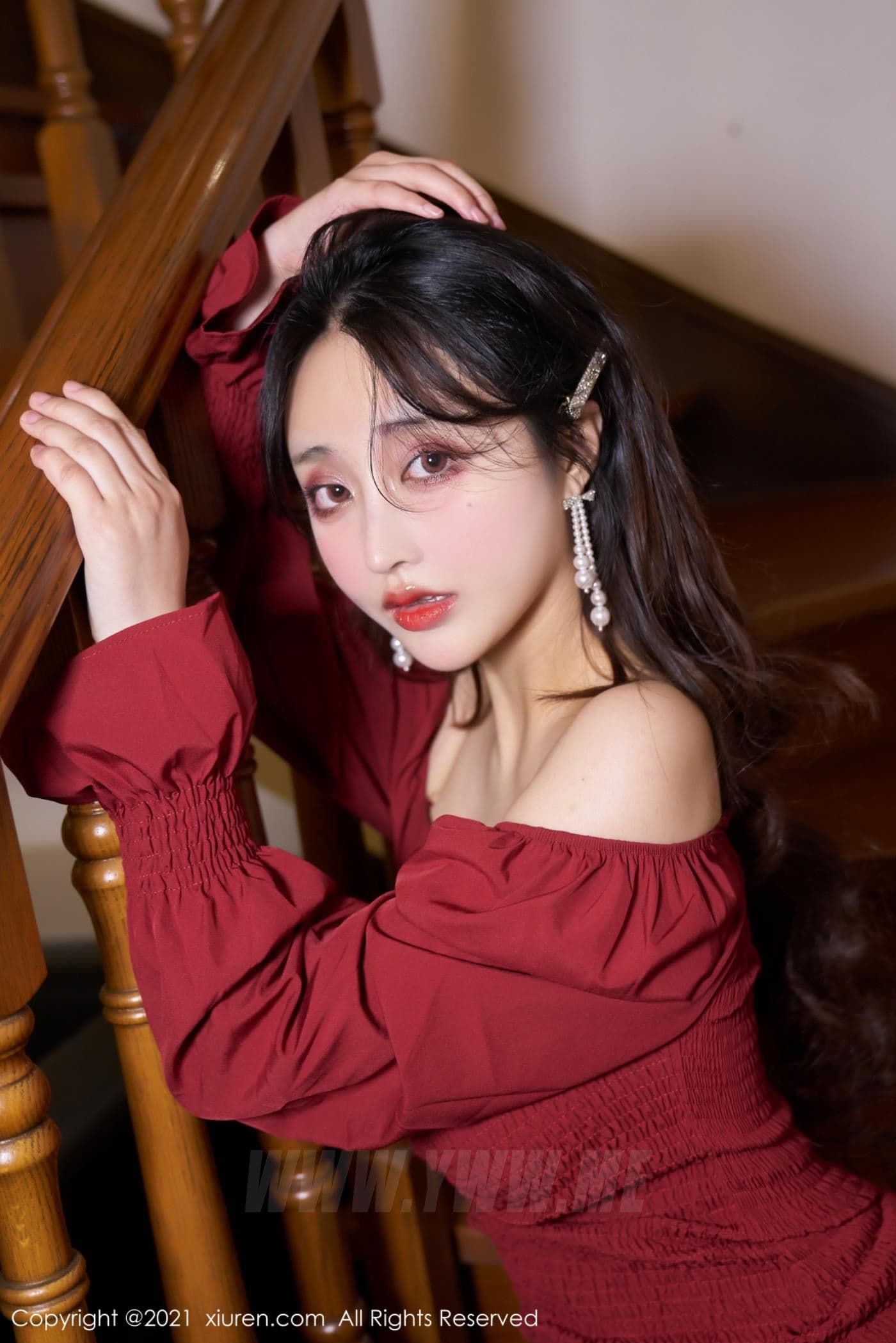 XiuRen秀人网 No.3476 林子欣Freya 深V美胸