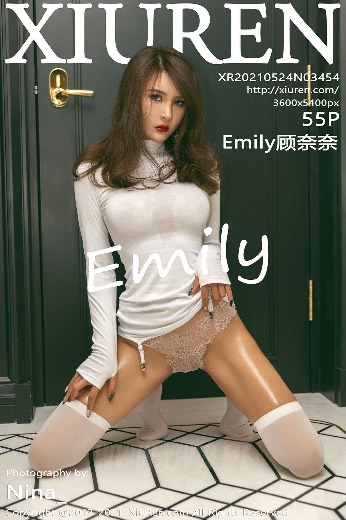 XiuRen秀人网 No.3454 Emily顾奈奈 吊袜 魅惑
