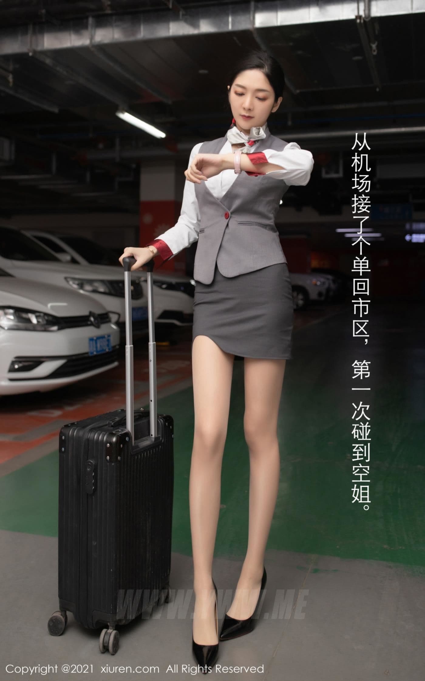 XiuRen秀人网 No.3438 Angela00 空姐 制服