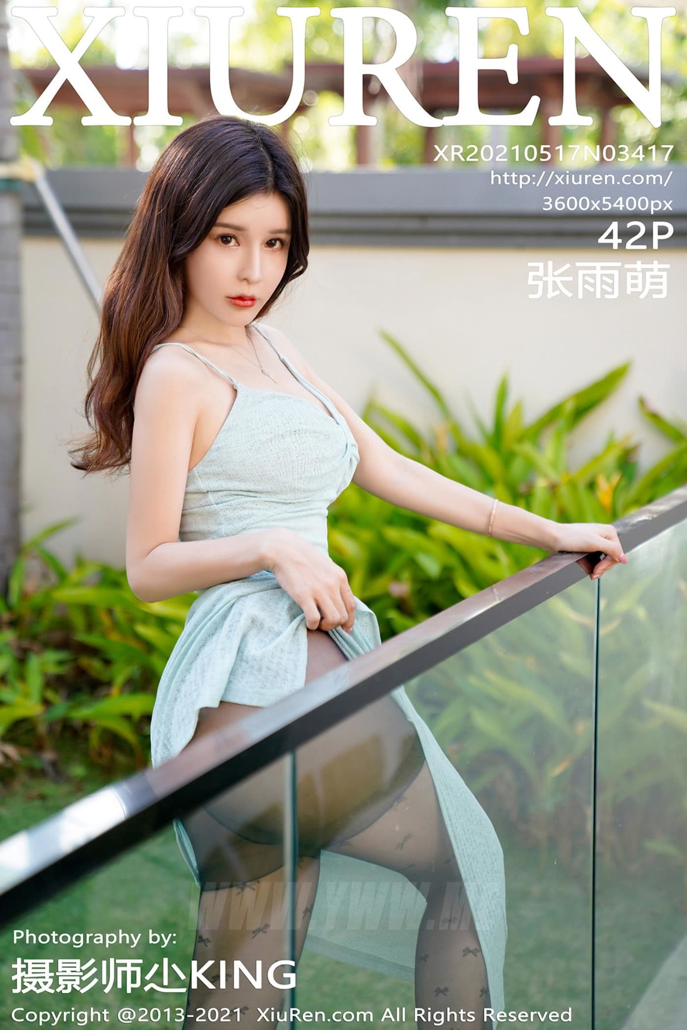 XiuRen秀人网 No.3417 张雨萌 泳池 湿身
