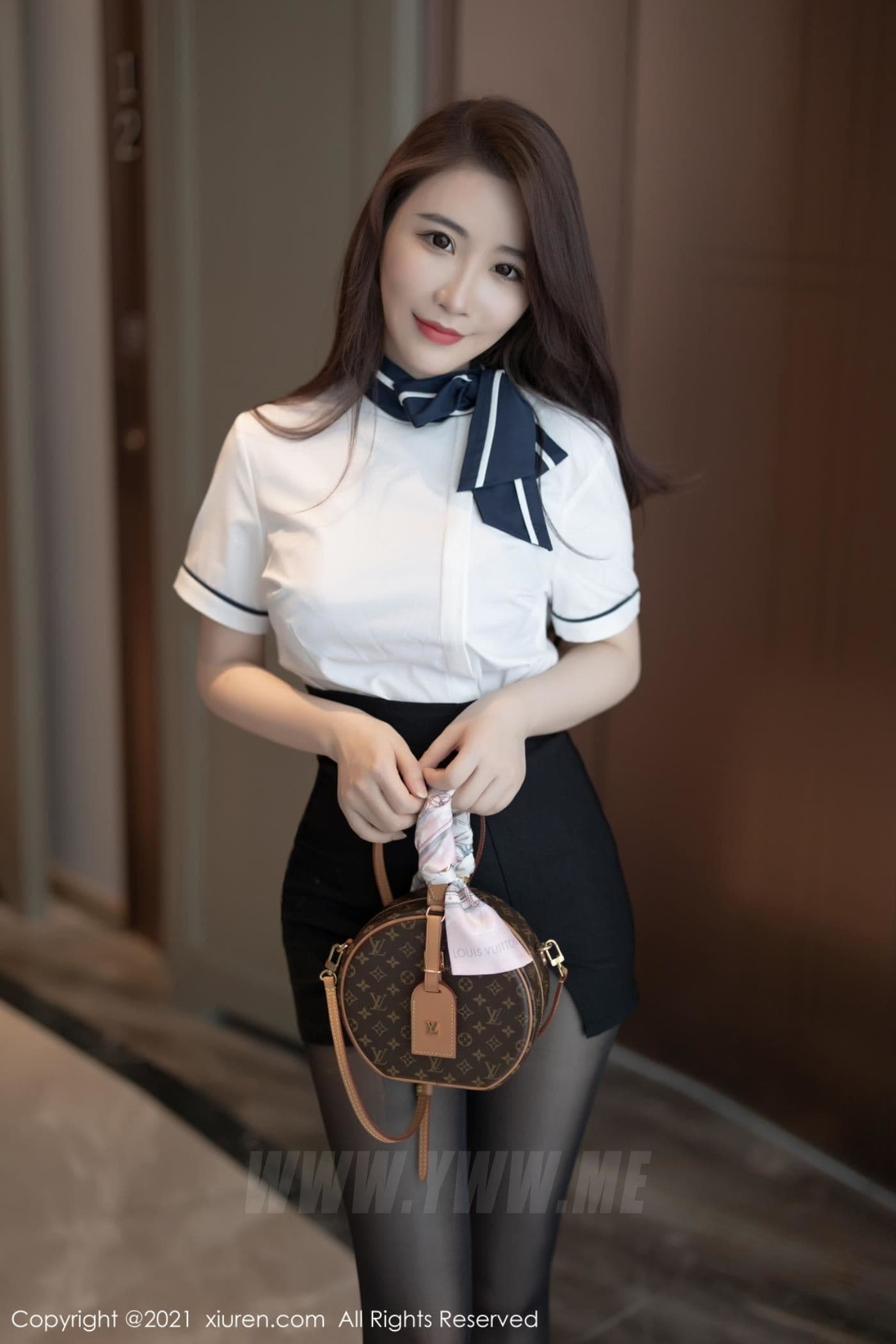 XiuRen秀人网 No.3525 Cherry绯月樱 制服