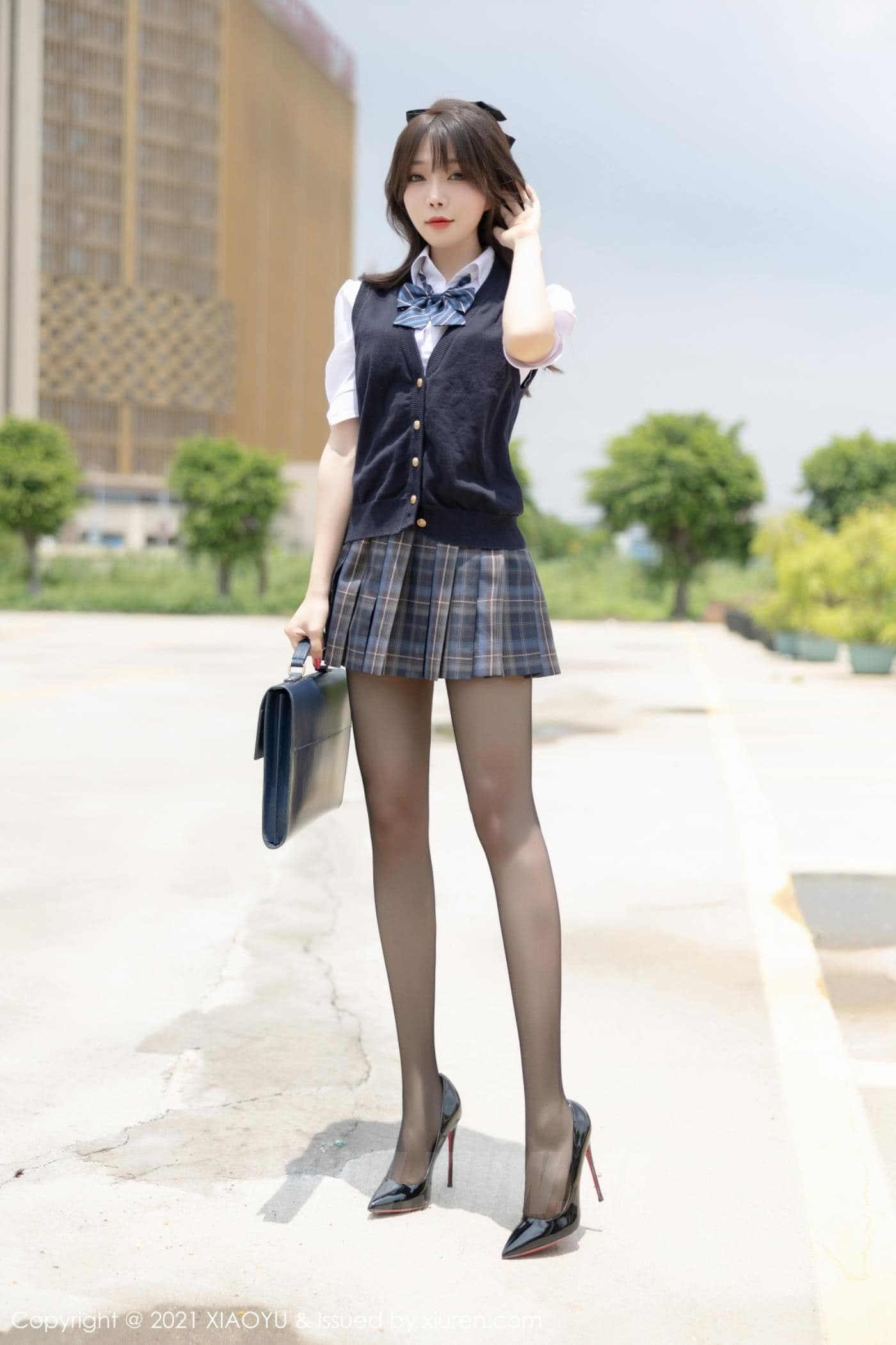 XIAOYU语画界 VOL.553 芝芝Booty 车拍