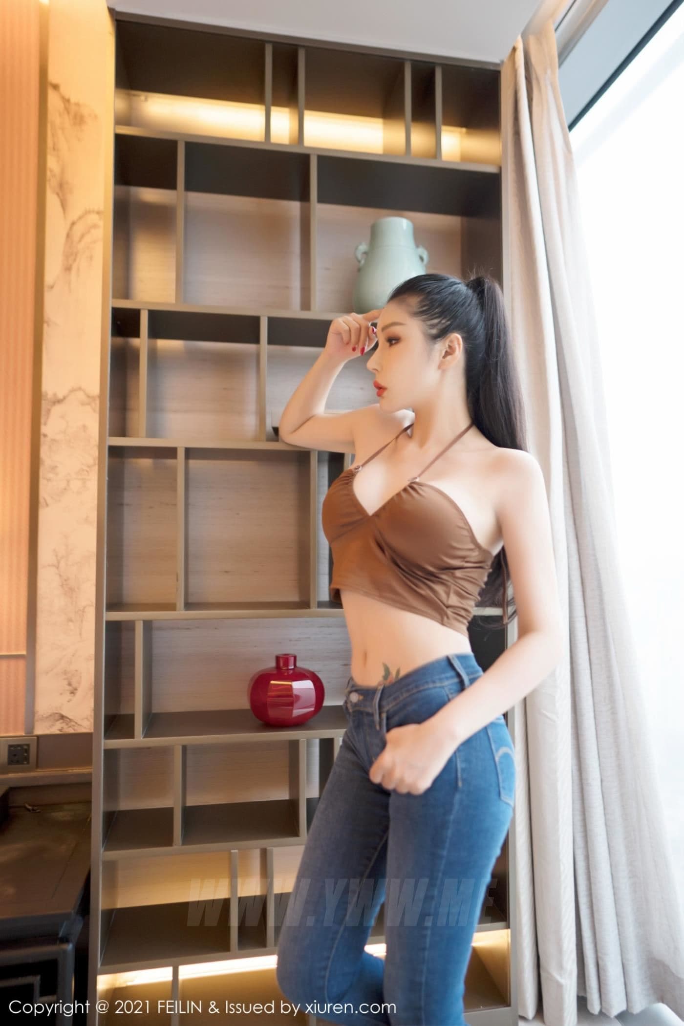 FEILIN嗲囡囡 VOL.395 田冰冰 美胸