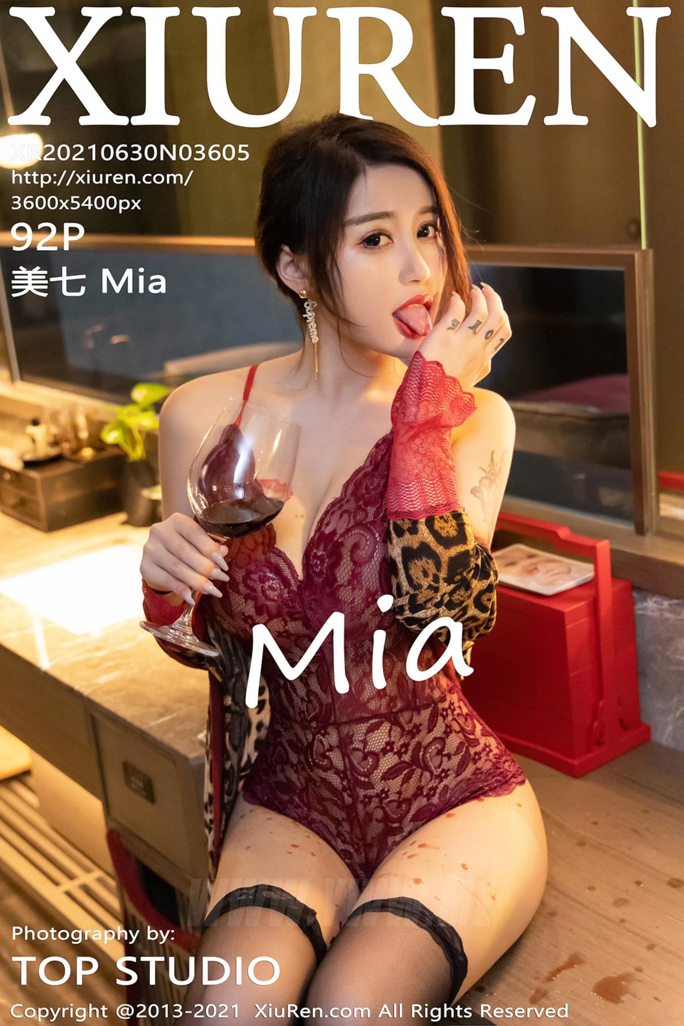 XiuRen秀人网 No.3605 美七Mia 丰满