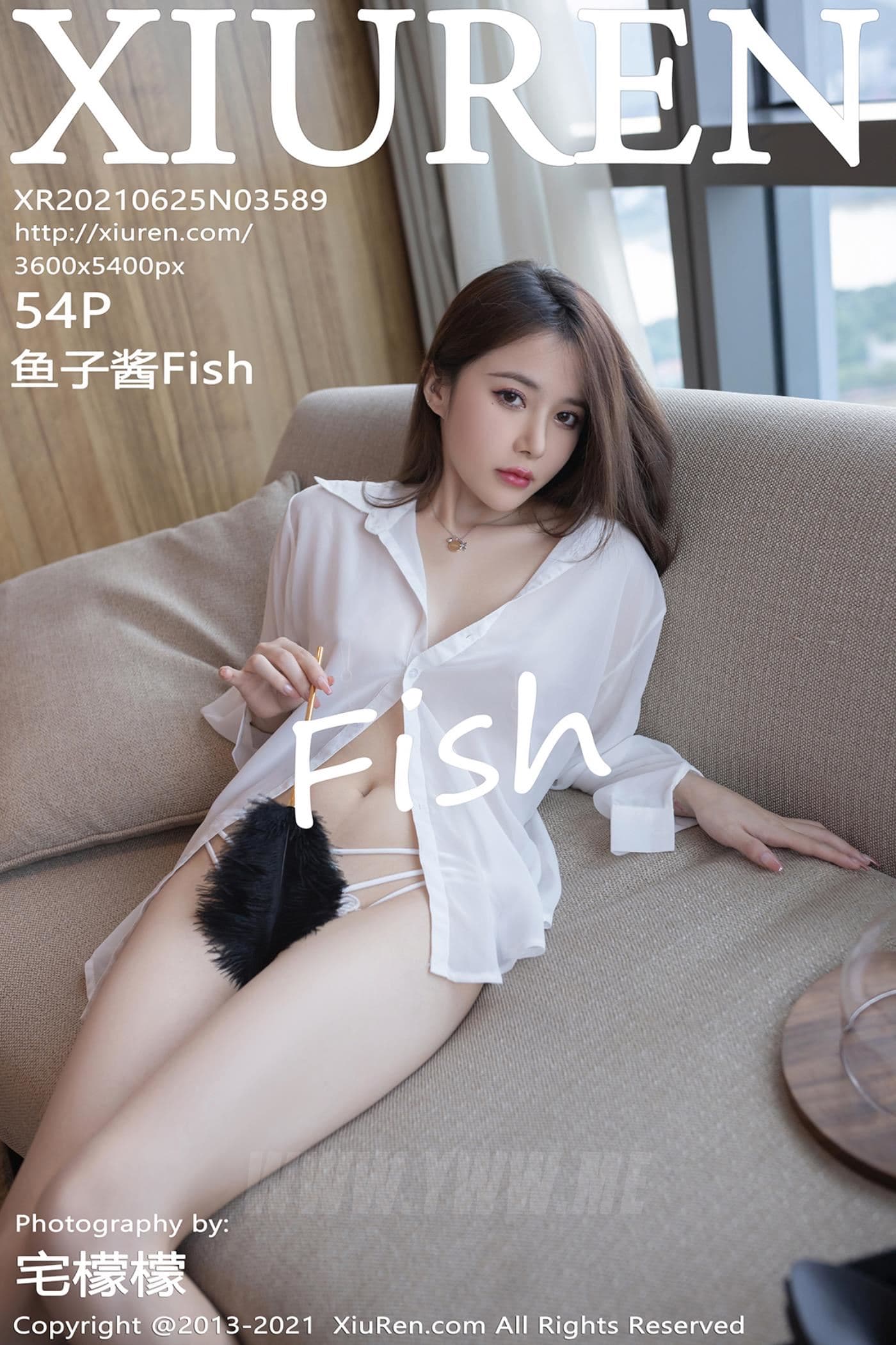 XiuRen秀人网 No.3589 鱼子酱Fish 衬衫