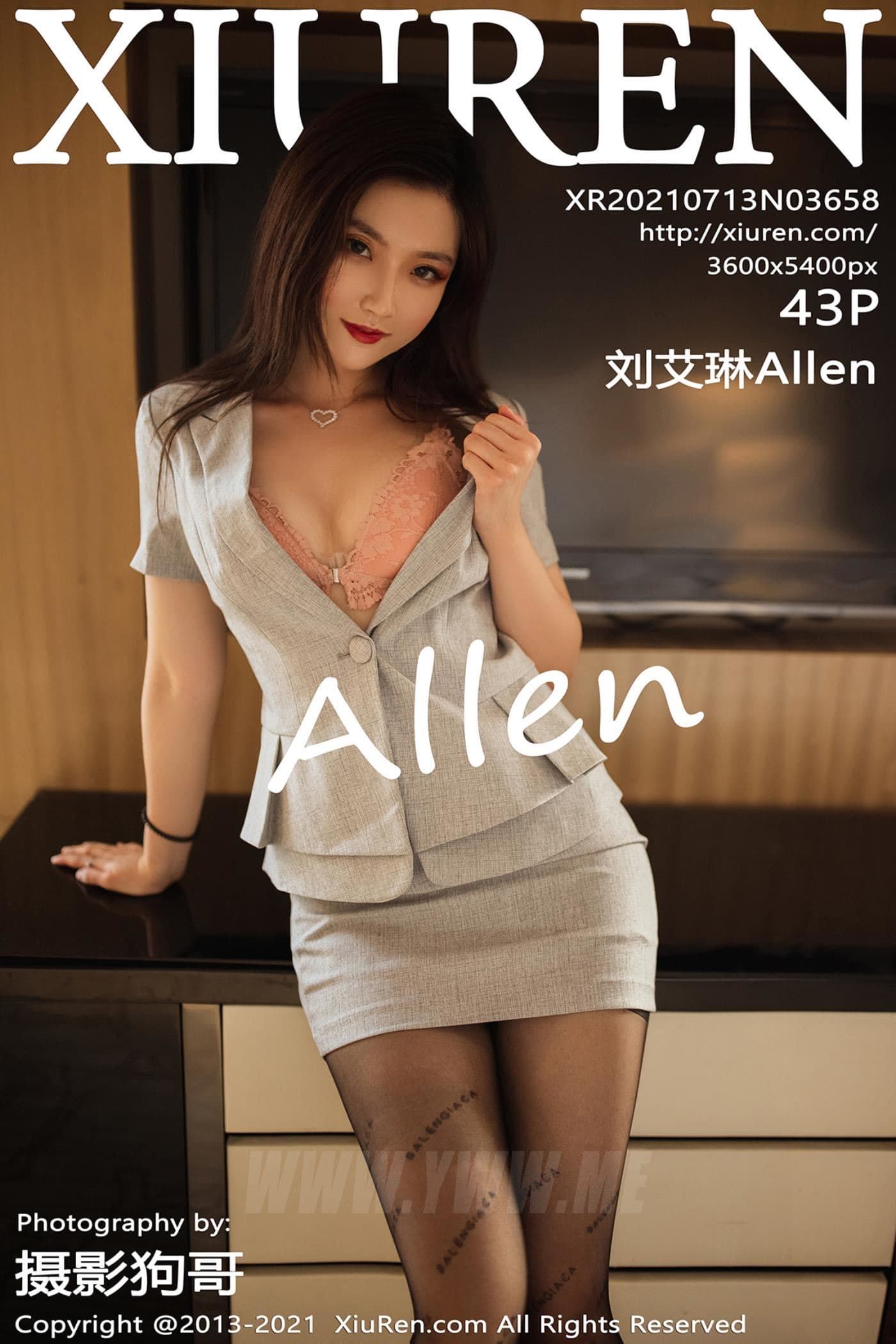 XiuRen秀人网 No.3658 刘艾琳Allen 妩媚