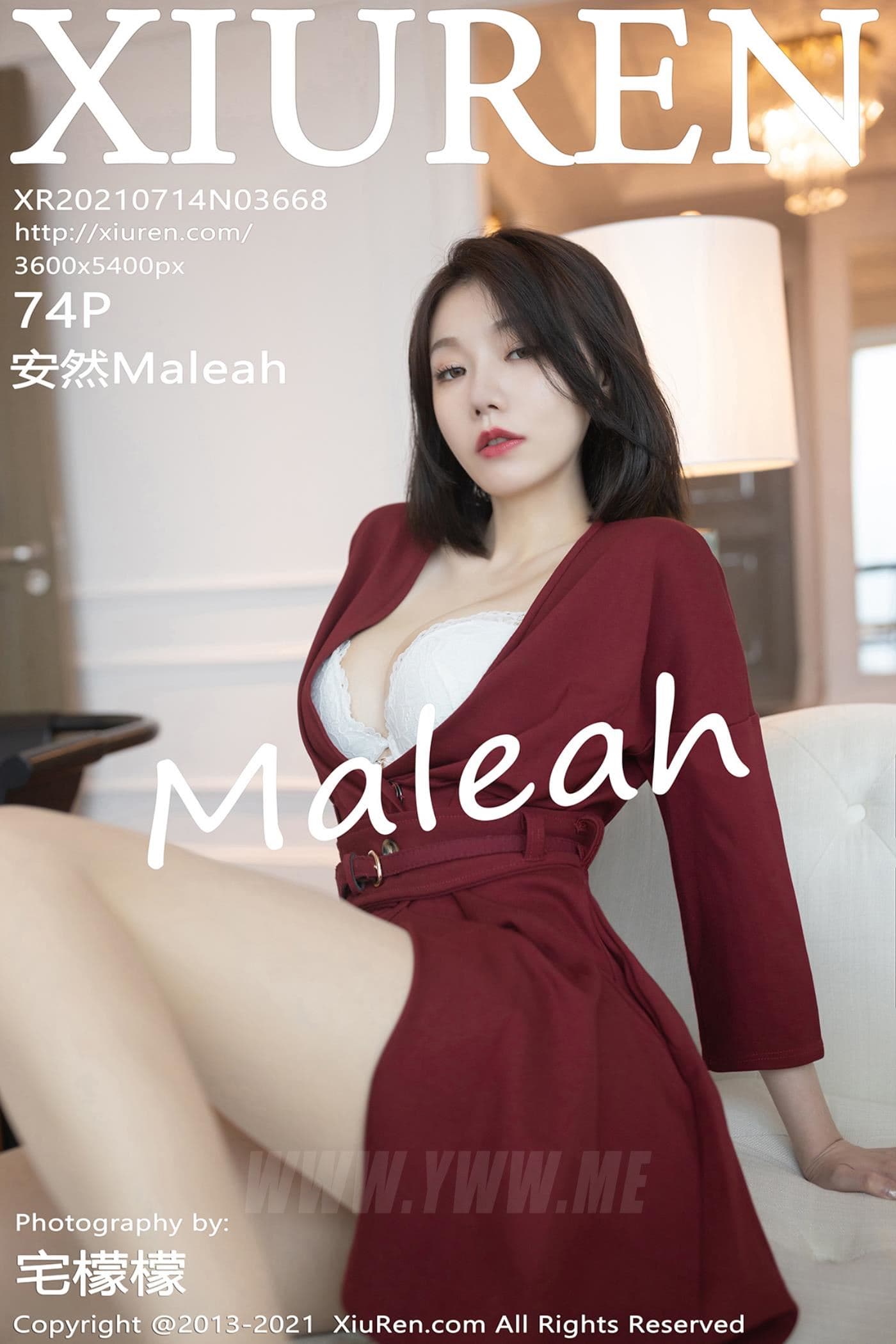 XiuRen秀人网 No.3668 安然Maleah 人妻