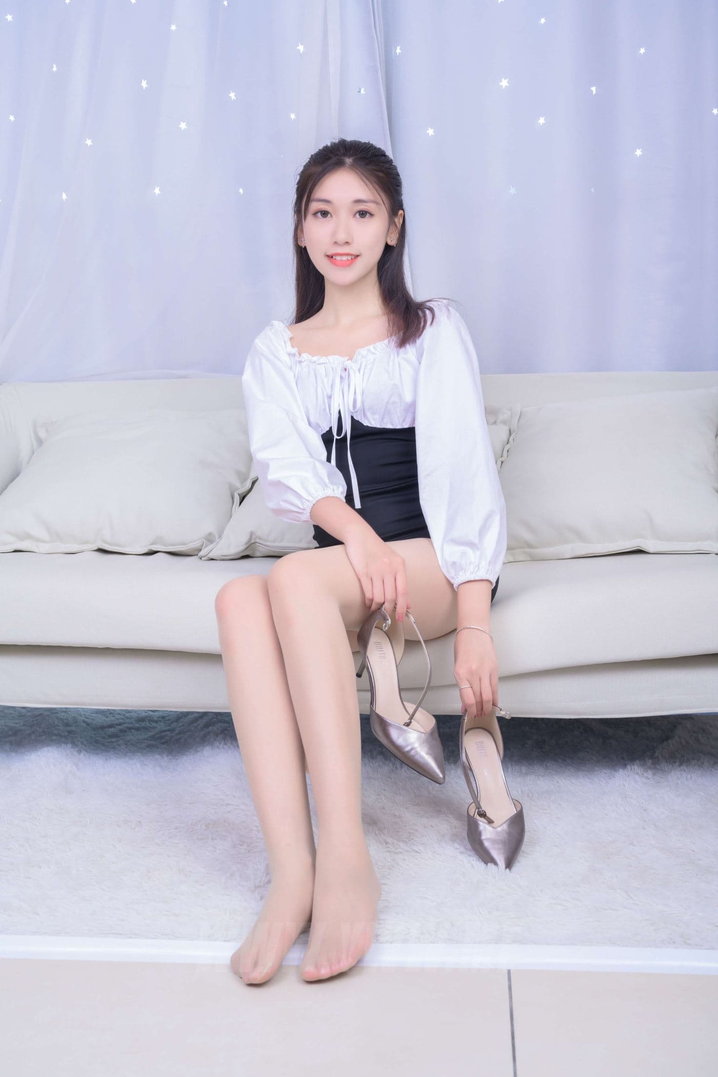 SSA丝社 NO.705 可儿 肉丝袜（下）超清版 预览 4