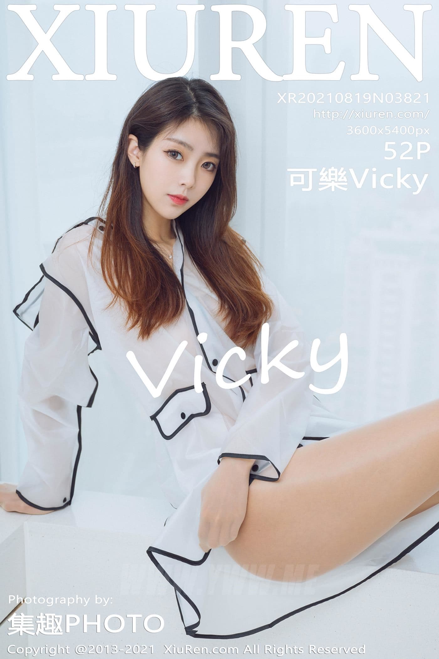 XiuRen秀人网 No.3821 可樂Vicky 丝袜美腿