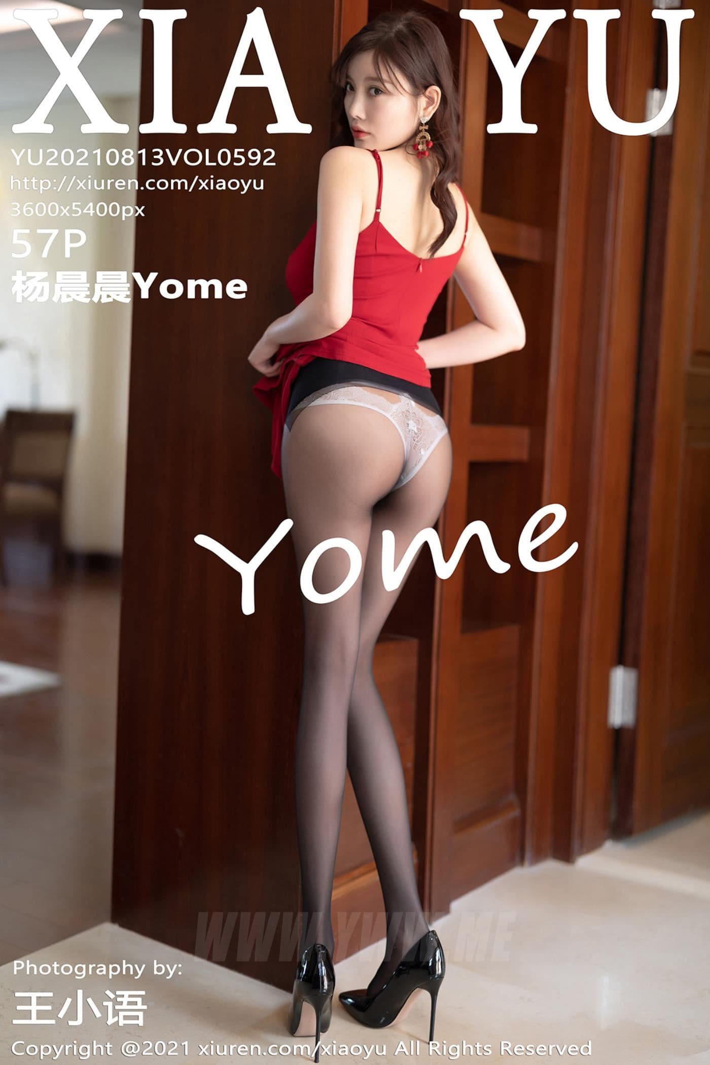 XIAOYU语画界 VOL.592 杨晨晨Yome 吊裙
