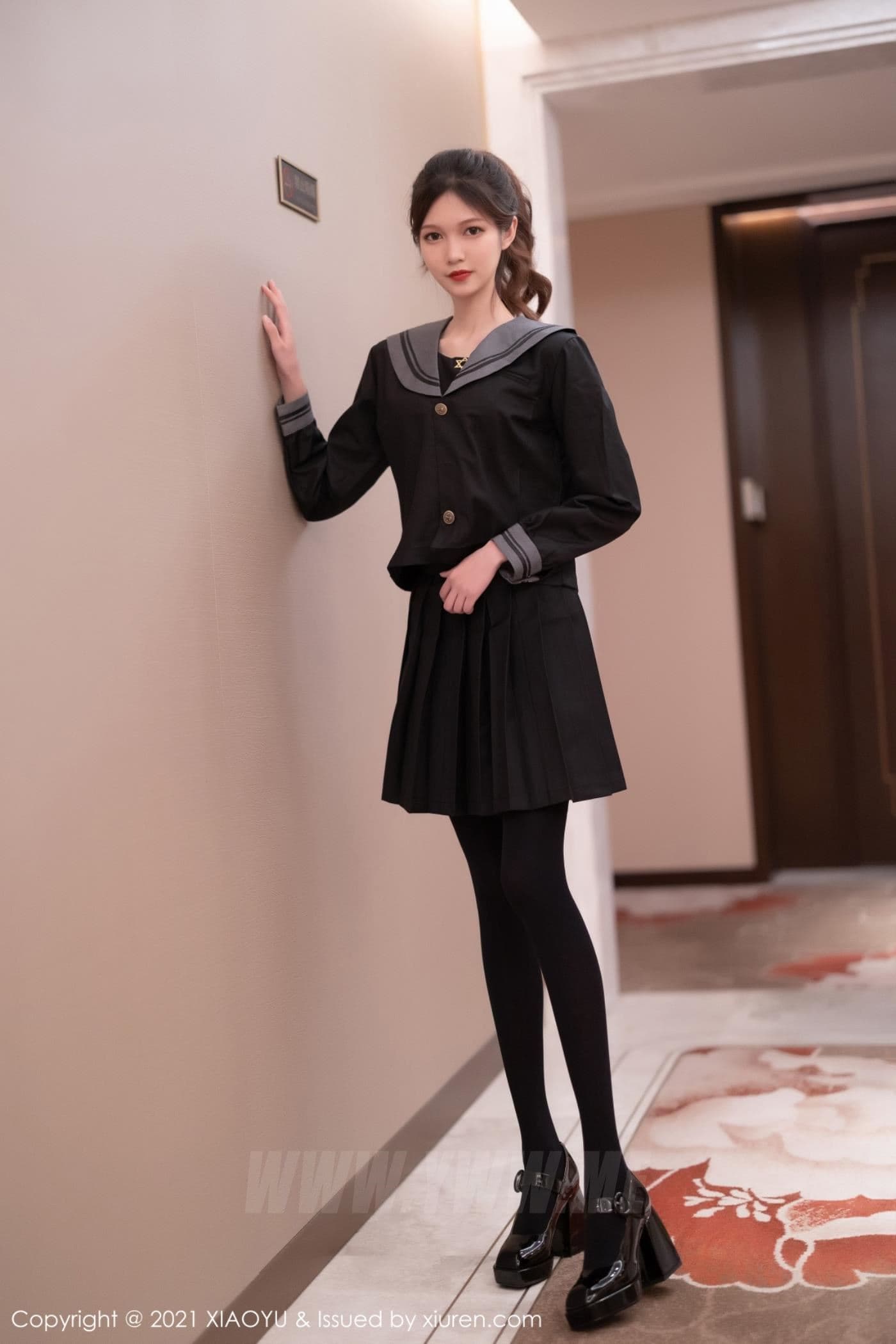 XIAOYU语画界 VOL.591 程程程- 学院风