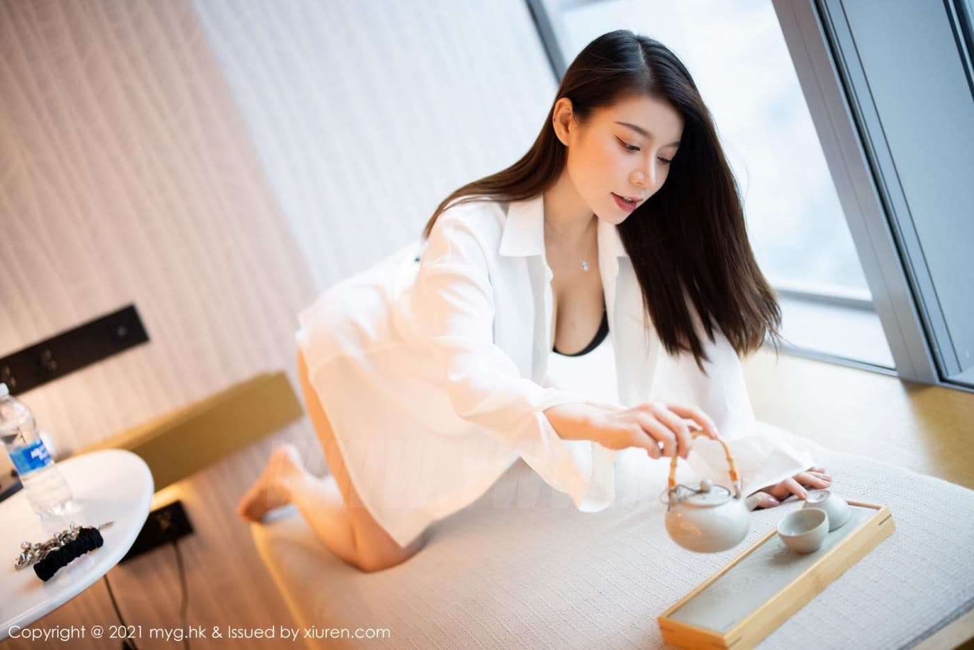 MyGirl美媛馆 VOL.584 vetiver嘉宝贝儿 杭州旅拍