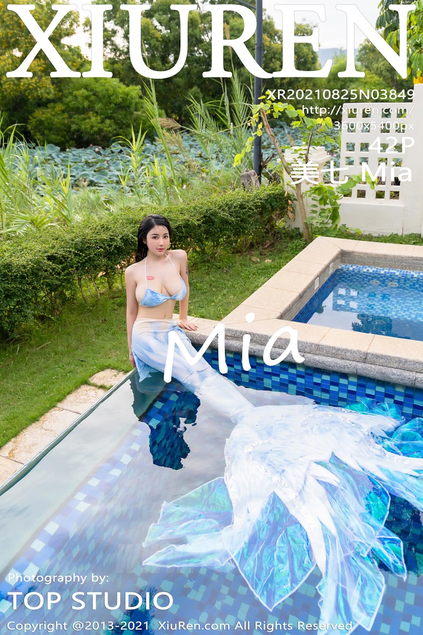 XiuRen秀人网 No.3849 美七 Mia 美人鱼