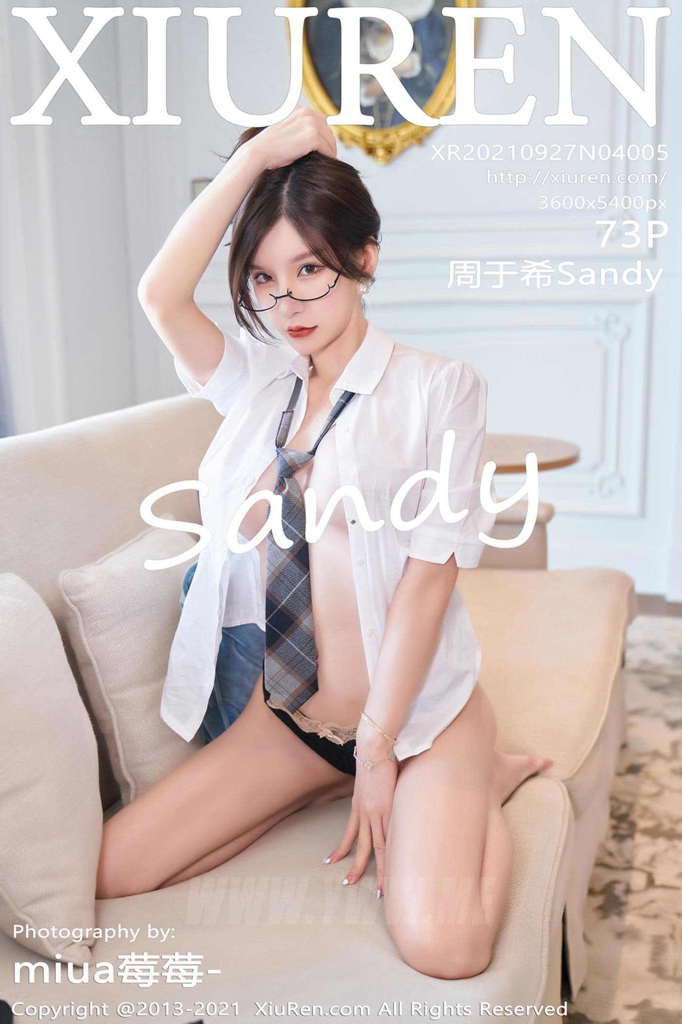 XiuRen秀人网 No.4005 周于希Sandy OL黑丝