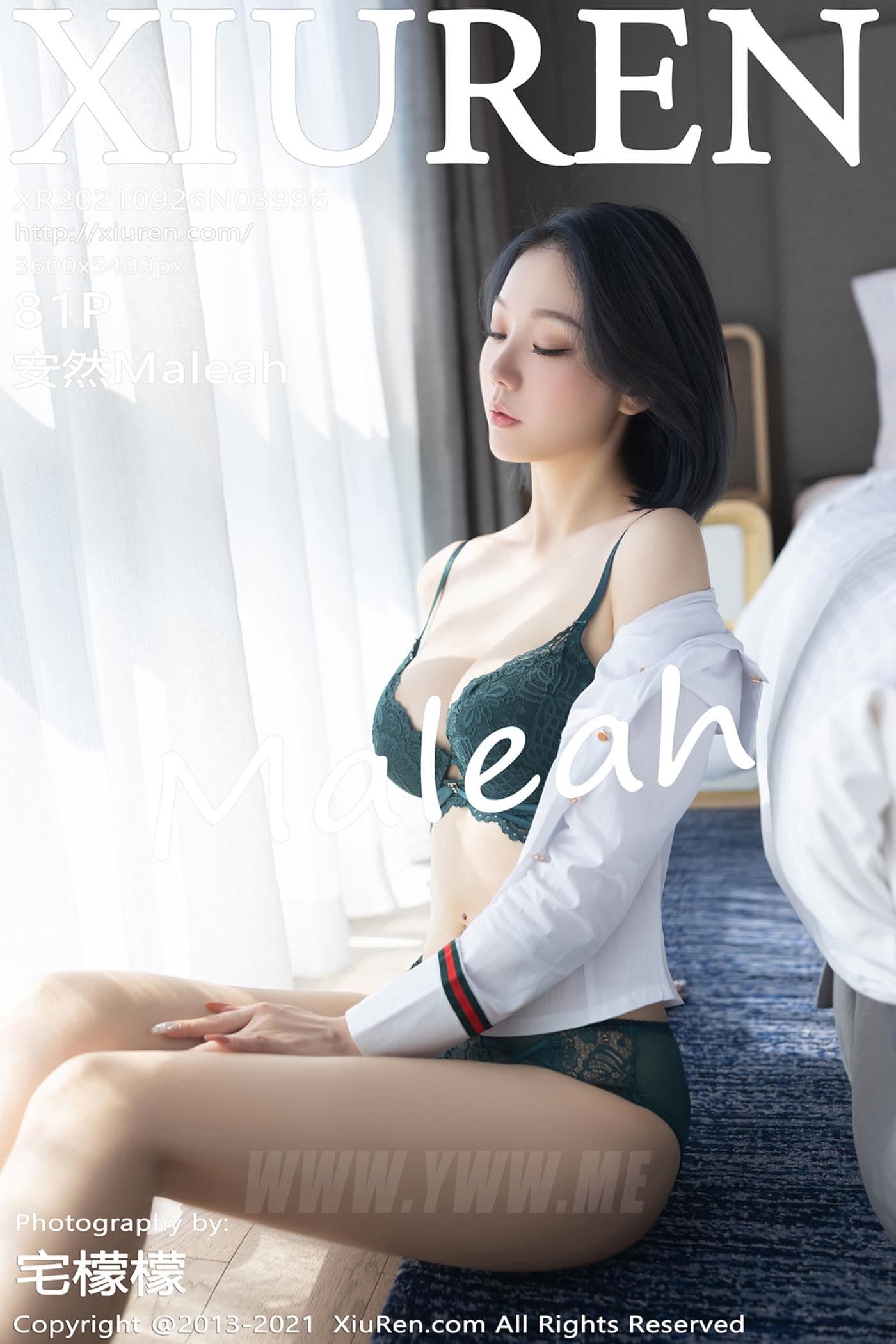 XiuRen秀人网 No.3996 安然Maleah 美胸OL