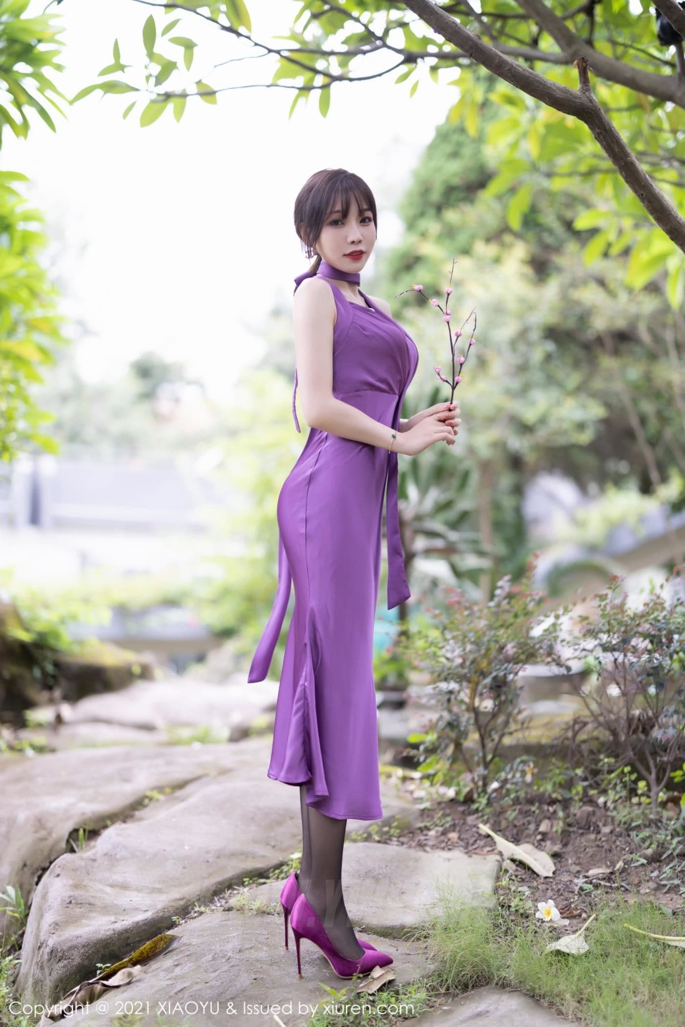 XIAOYU语画界 VOL.634 芝芝Booty 黑丝长裙