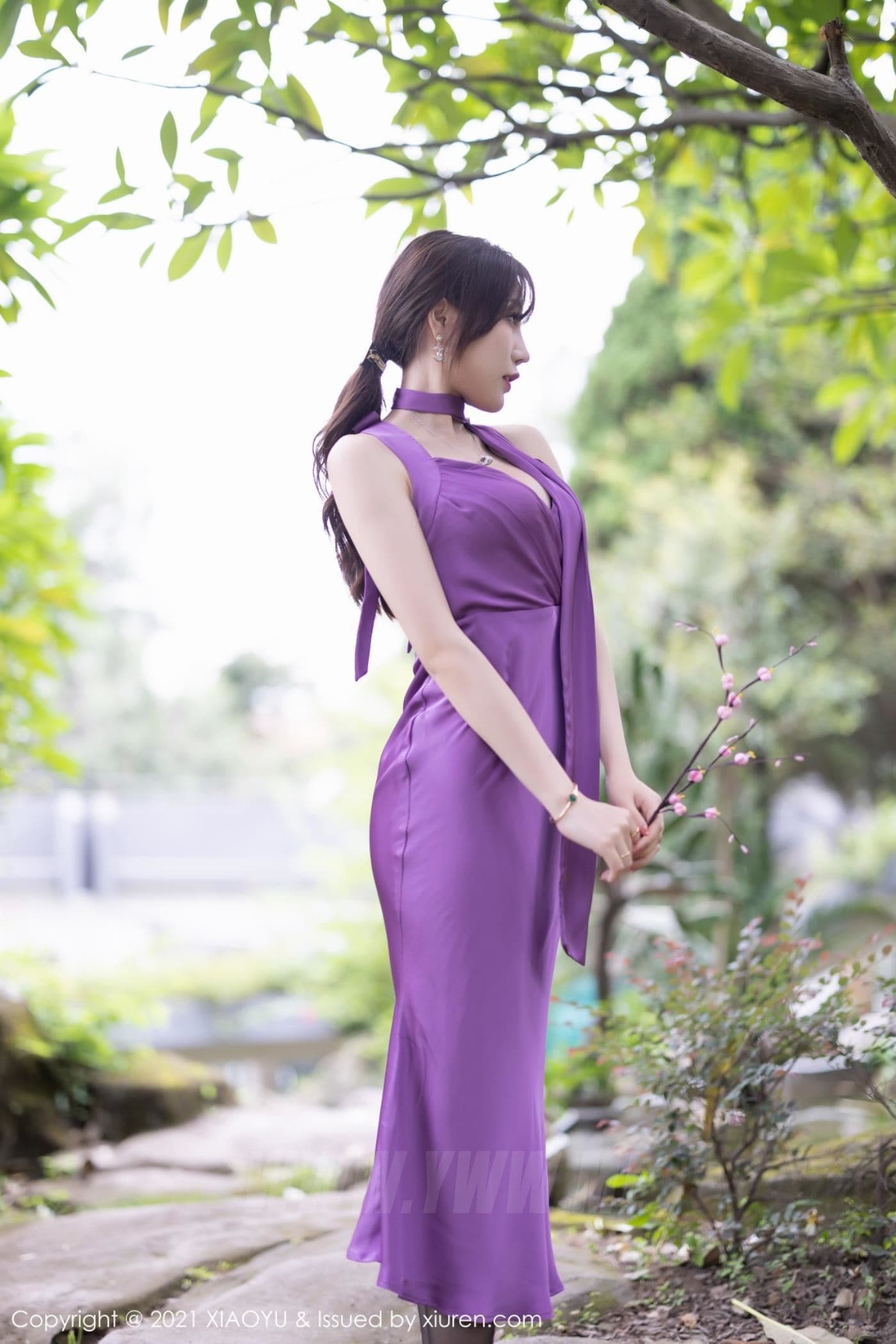 XIAOYU语画界 VOL.634 芝芝Booty 黑丝长裙
