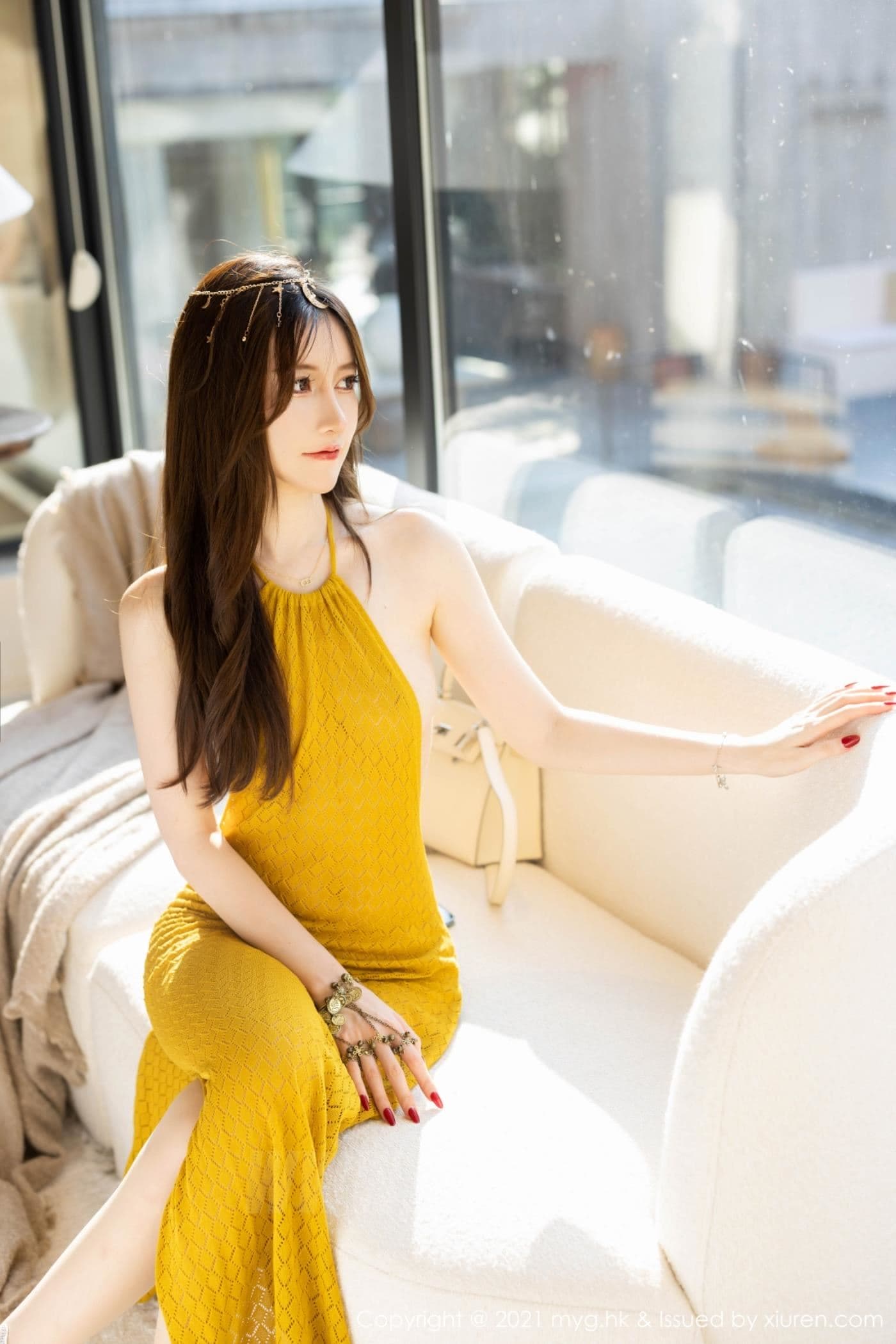 MyGirl美媛馆 VOL.605 美桃酱 长裙 美胸