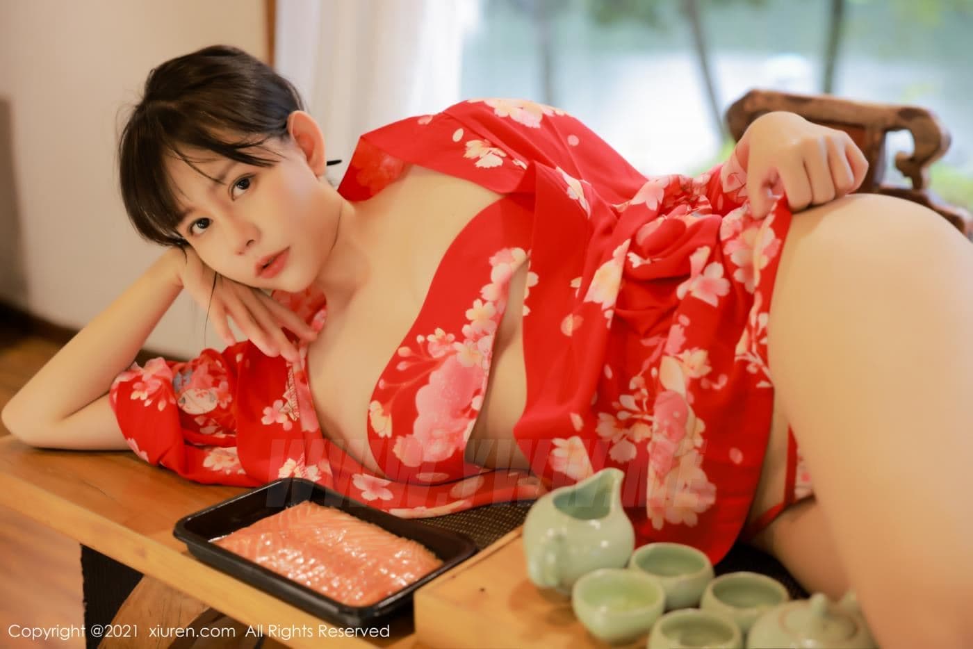XiuRen秀人网 No.4063 韩希蕾 新人 和服