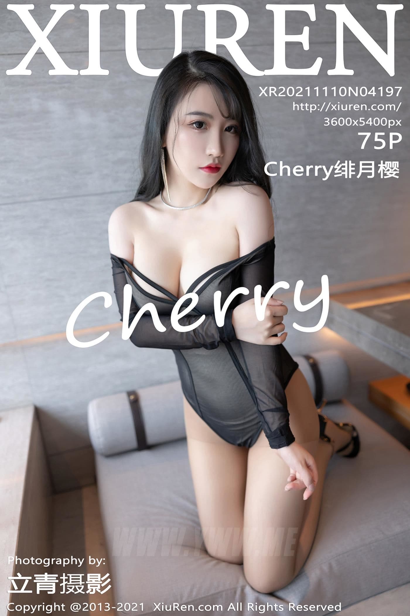 XiuRen秀人网 No.4197 Cherry绯月樱 丝袜美胸