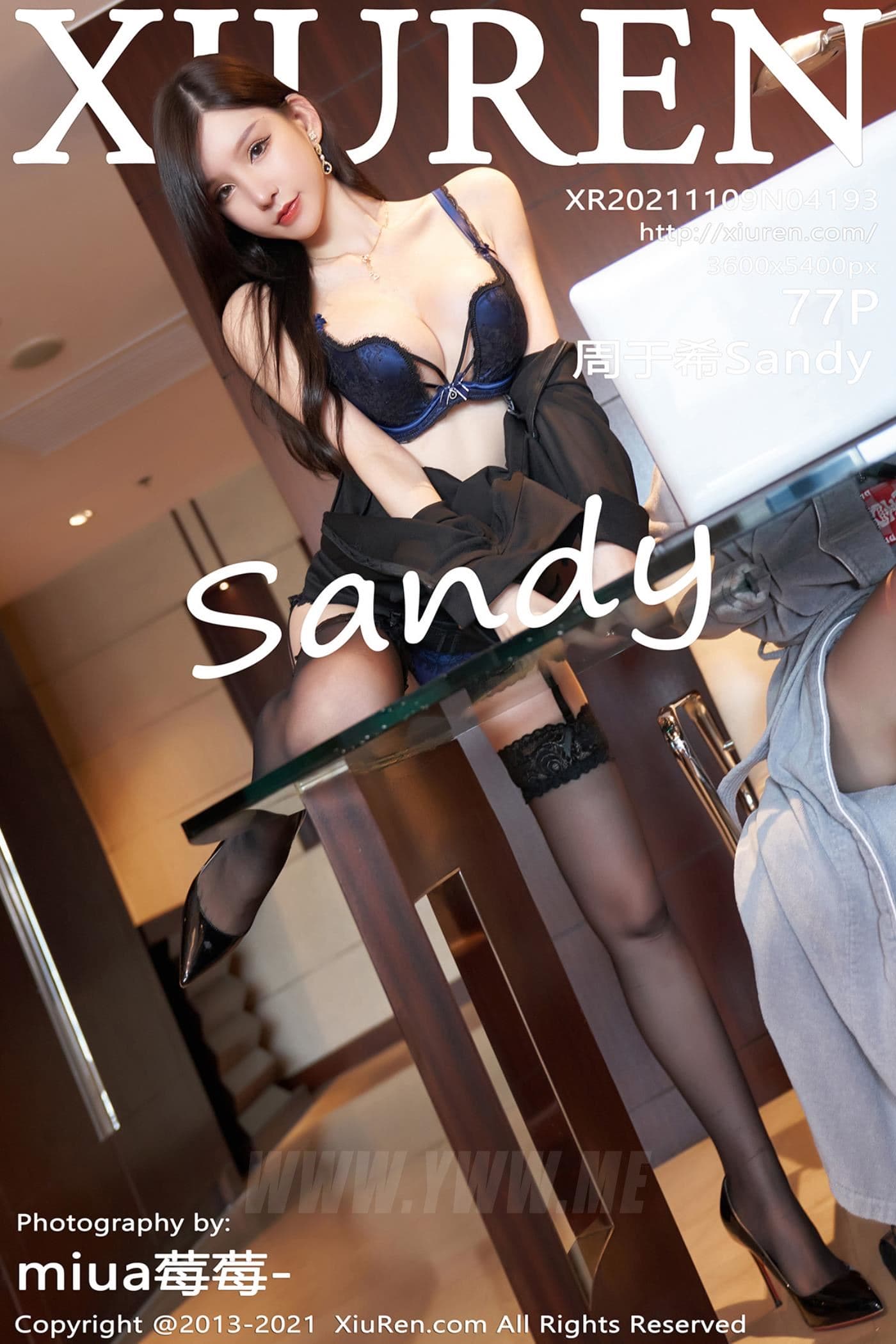 XiuRen秀人网 No.4193 周于希Sandy 秘书 黑丝