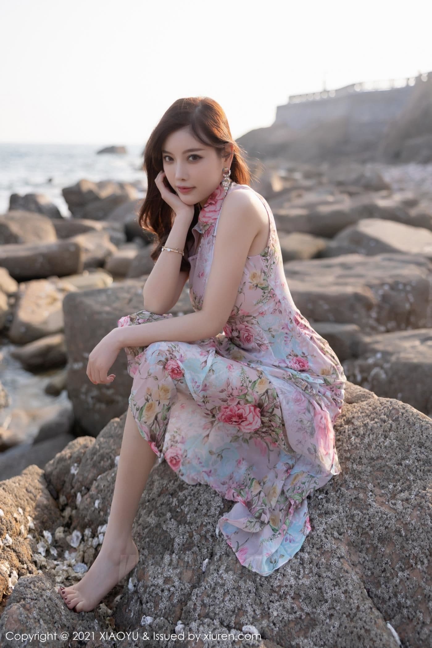XIAOYU语画界 VOL.650 杨晨晨Yome 碎花裙