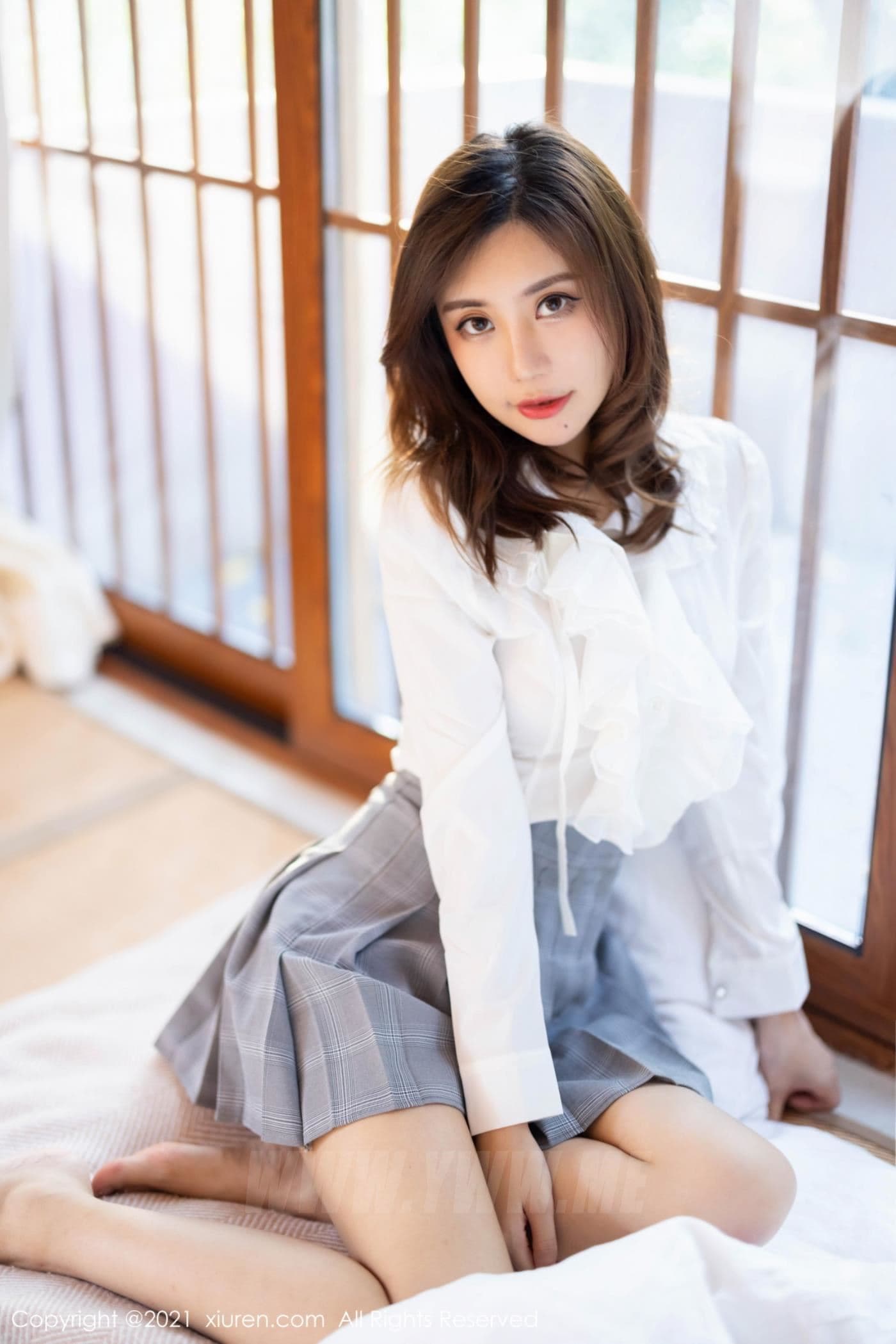 XiuRen秀人网 No.4192 绮里嘉ula JK制服